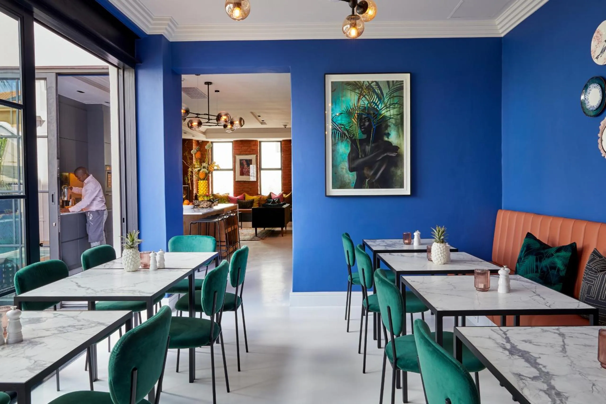 Restaurant/places to eat in Pineapple House Boutique Hotel