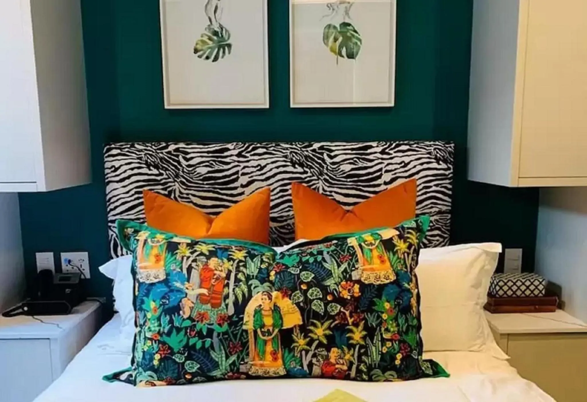 Bed in Pineapple House Boutique Hotel