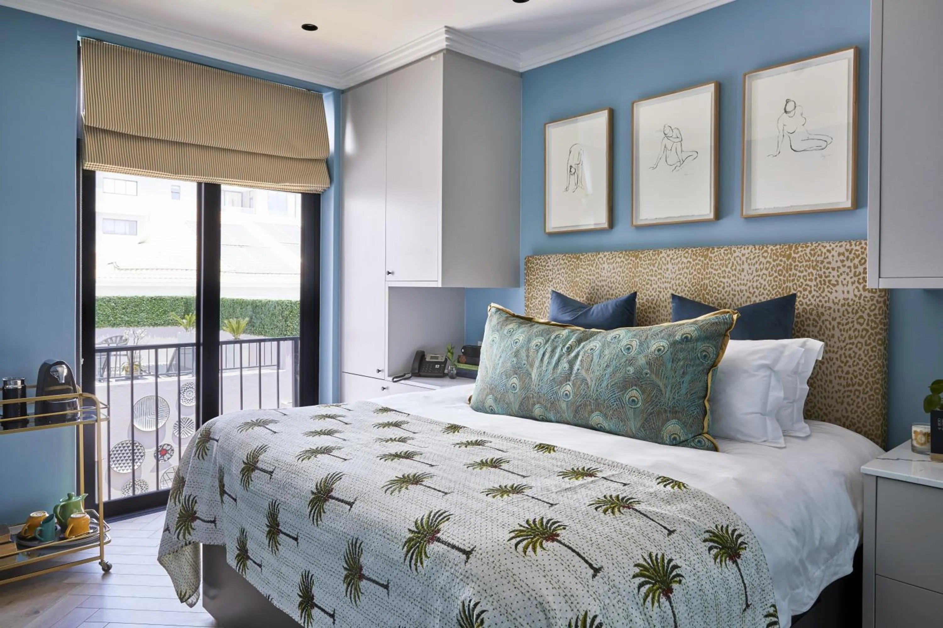 Bed in Pineapple House Boutique Hotel