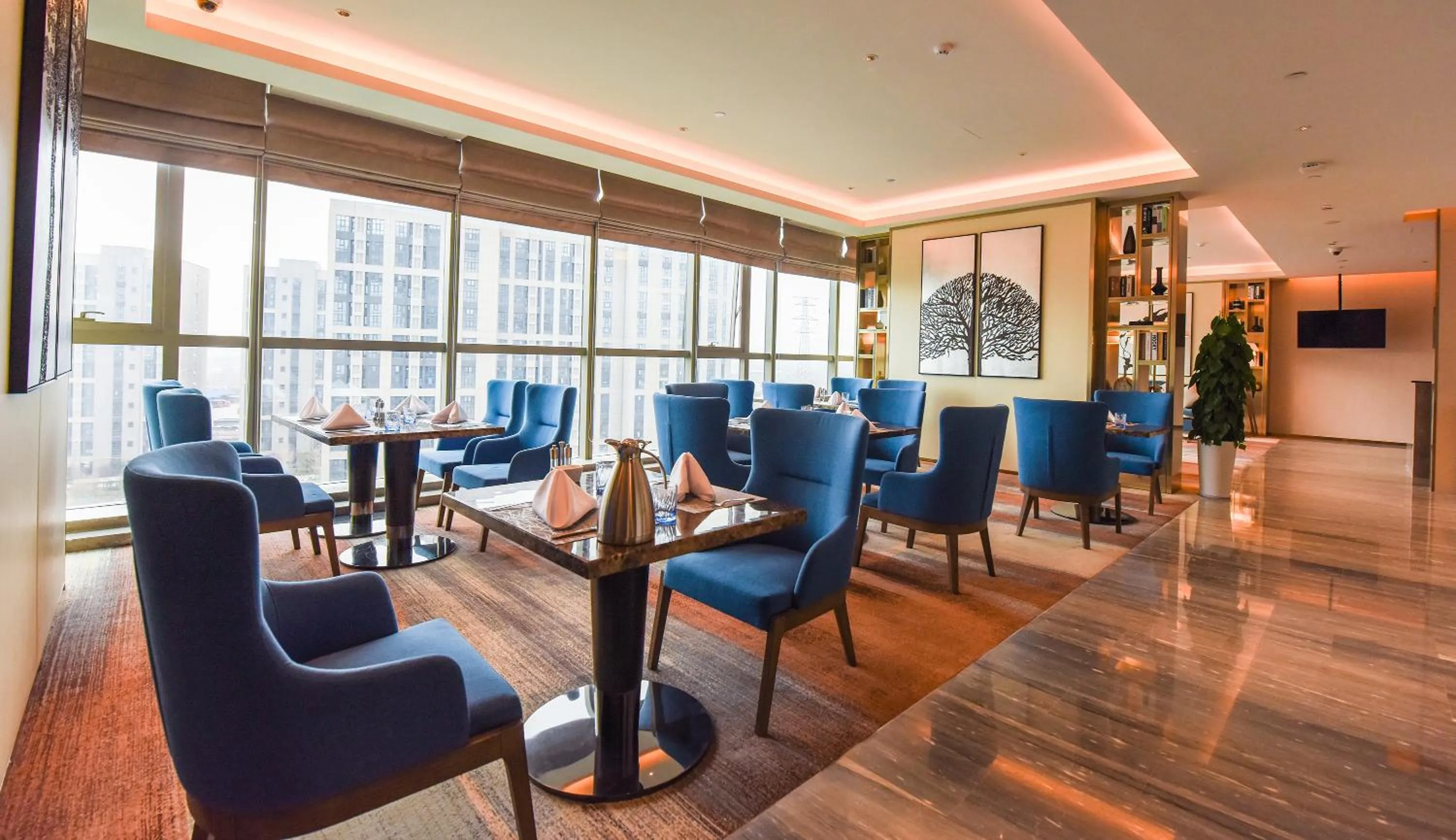 Seating area in Novotel Zhengzhou Airport