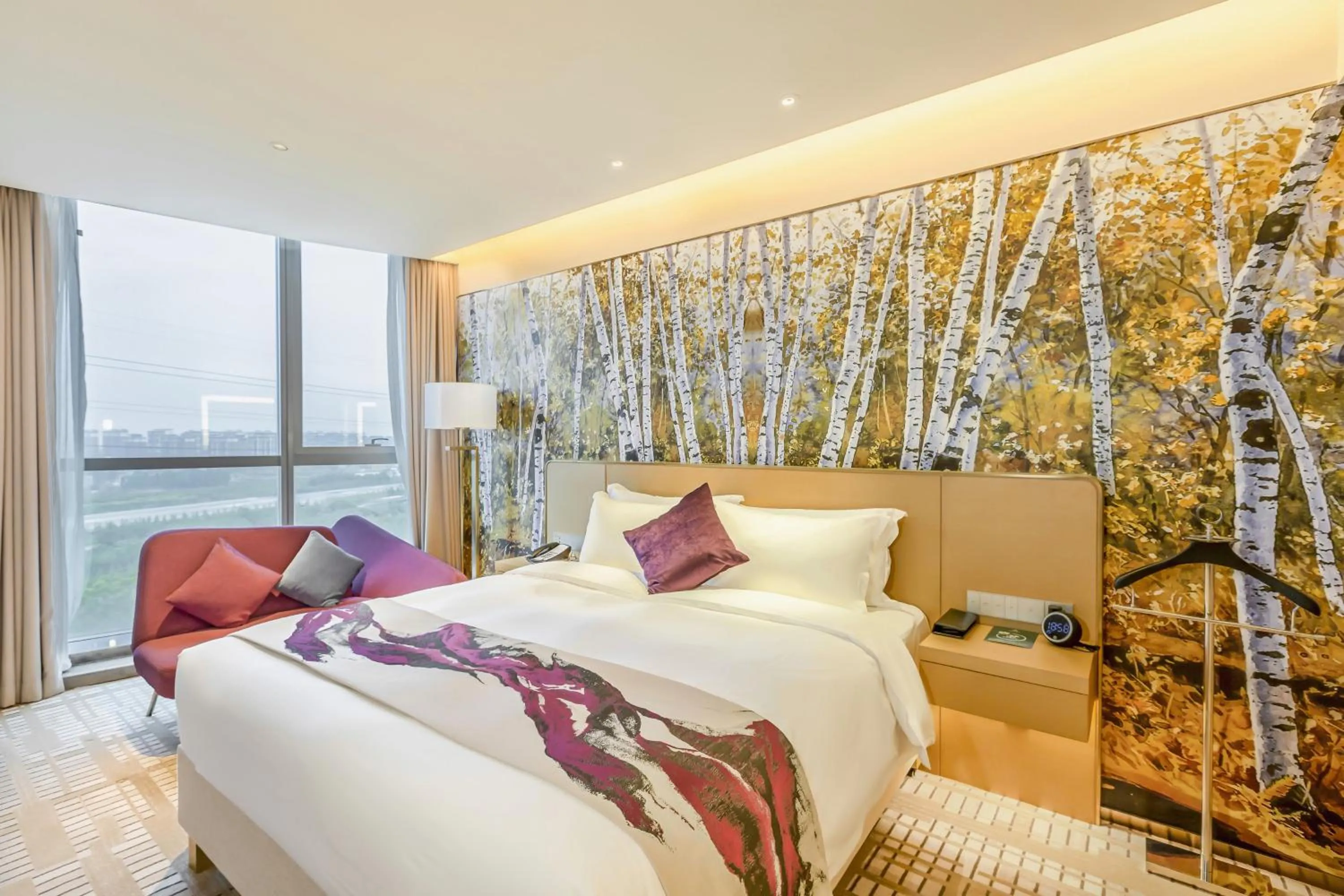 Bed in Novotel Zhengzhou Airport