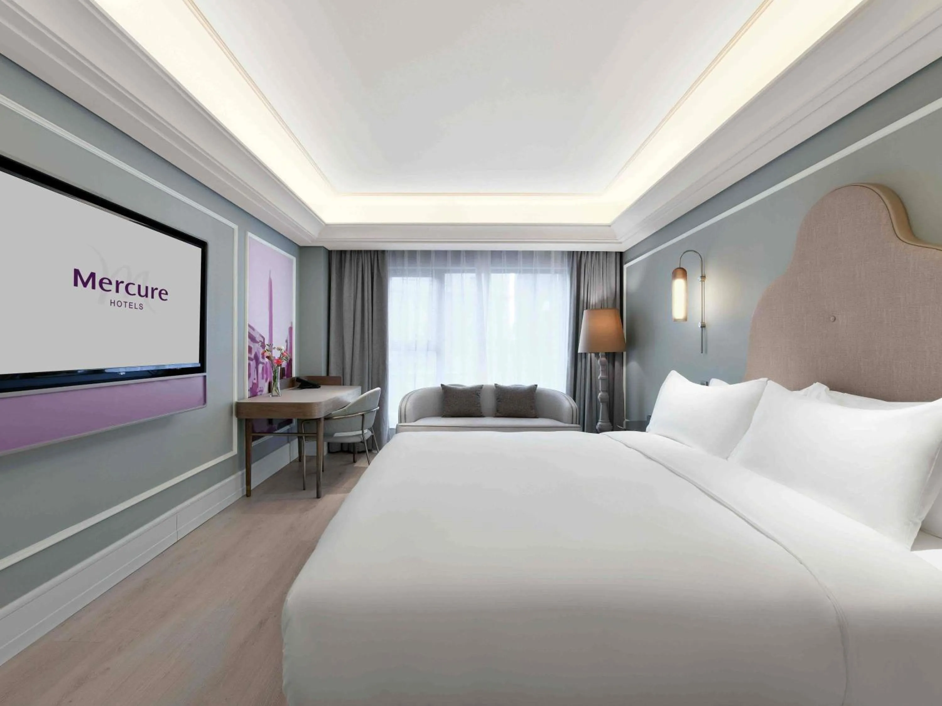Bedroom, Bed in Mercure Shenzhen Sports Center Hotel