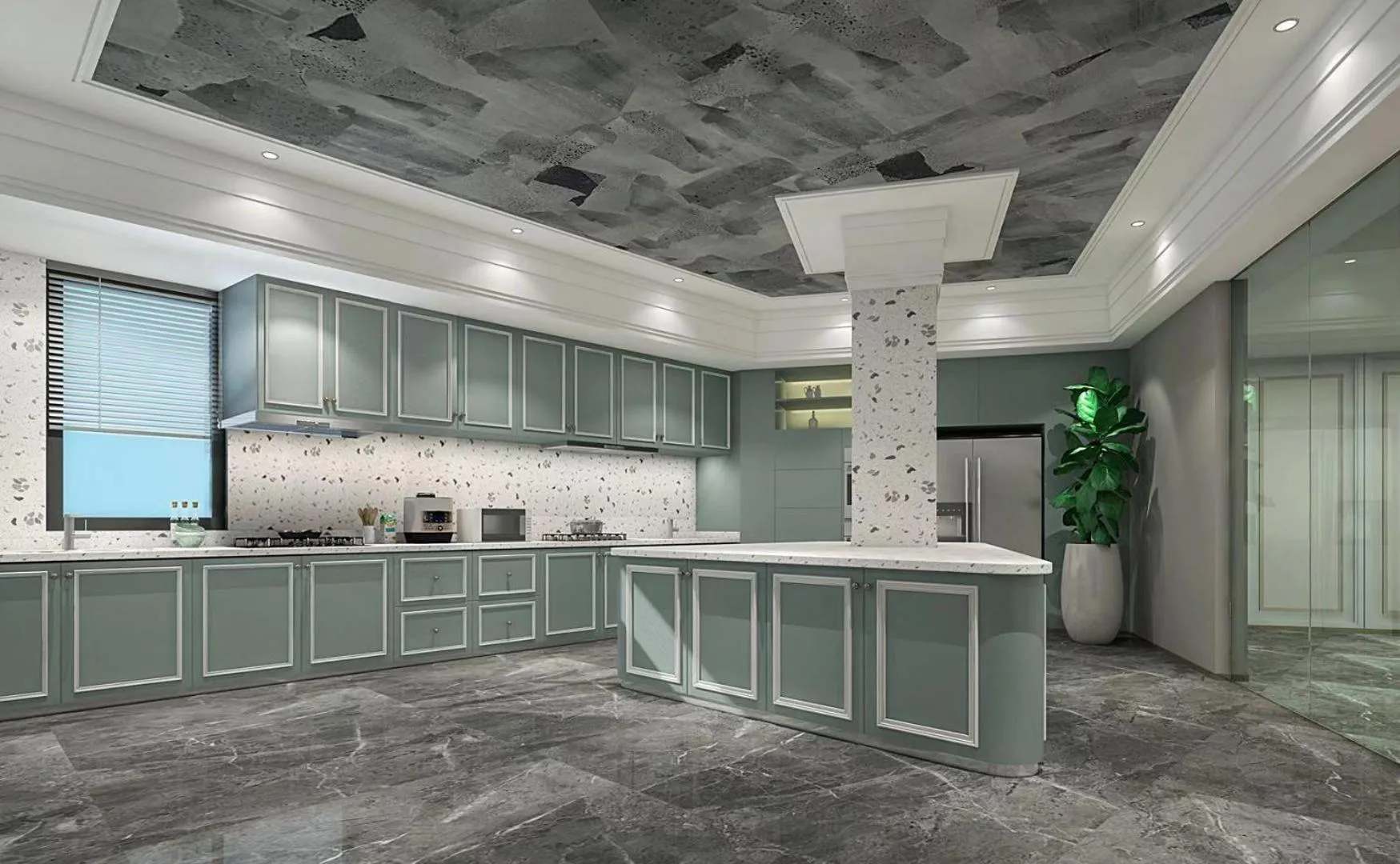 Communal kitchen in Mercure Shenzhen Sports Center Hotel