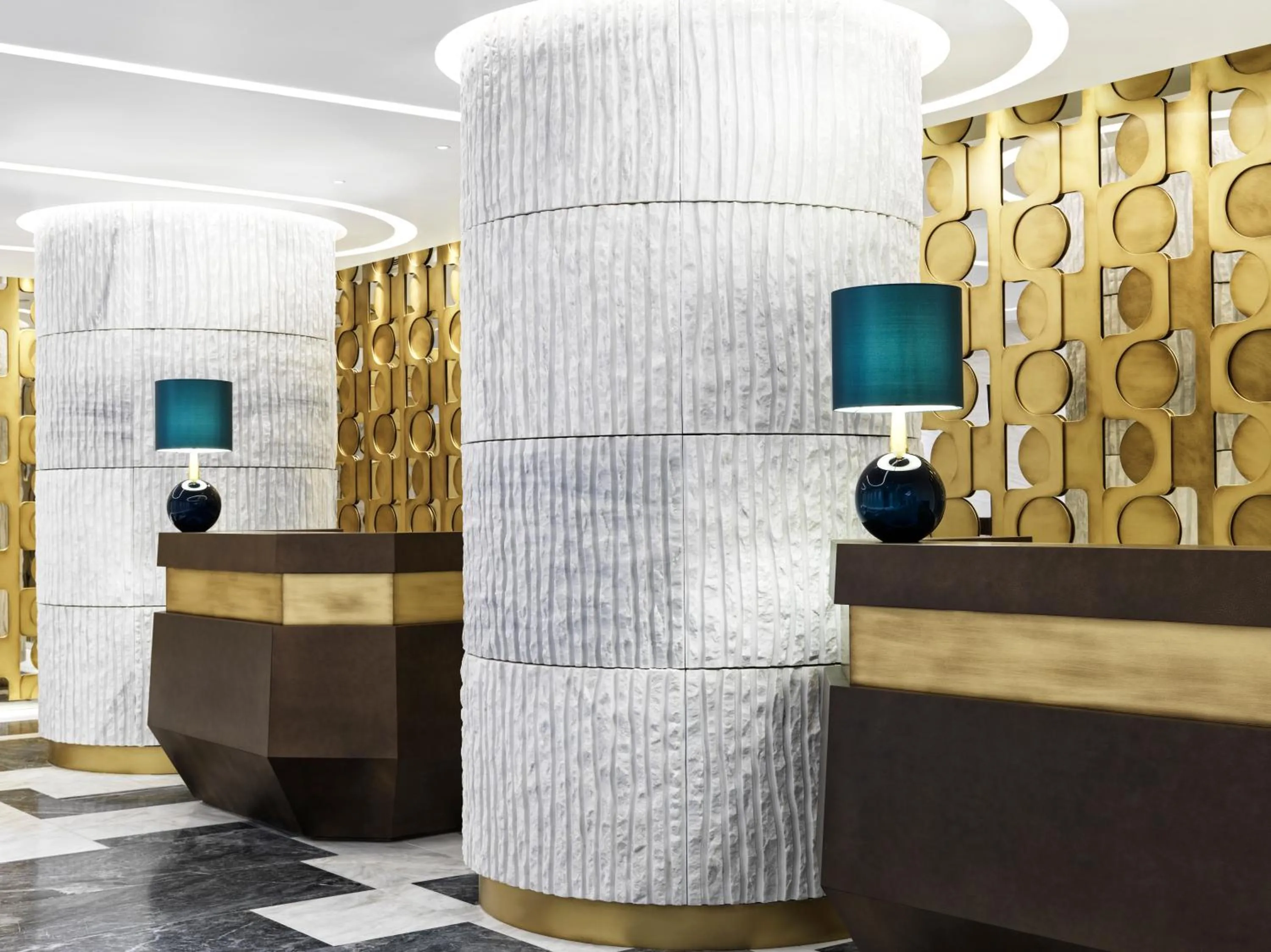 Lobby or reception in Athens Capital Center Hotel - MGallery Collection