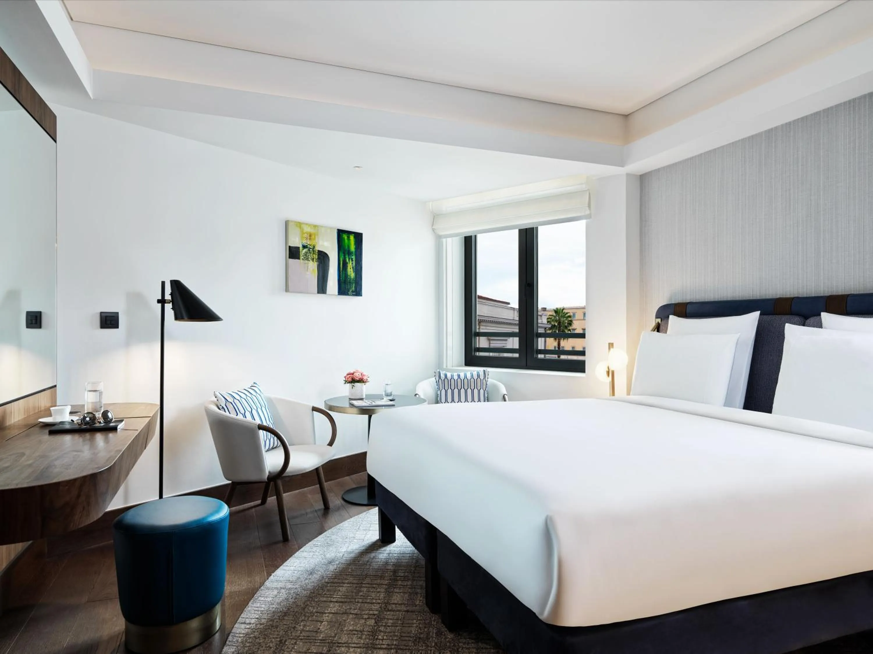 Bed in Athens Capital Center Hotel - MGallery Collection