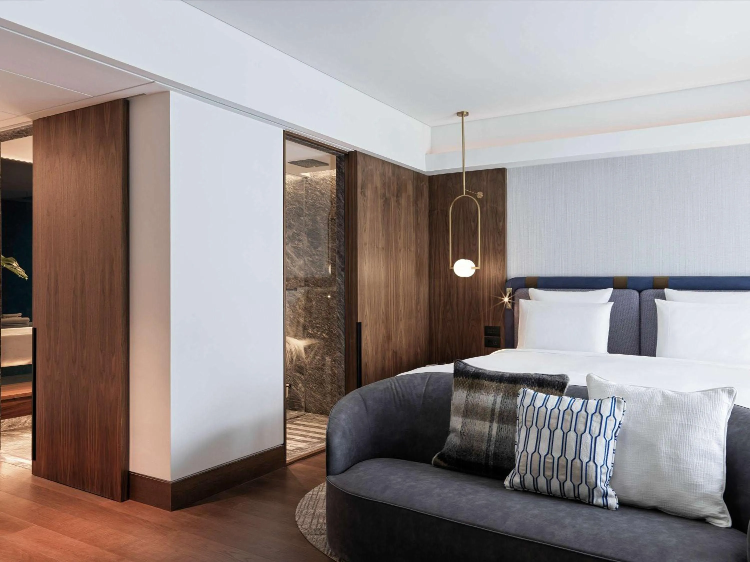 Bedroom, Bed in Athens Capital Center Hotel - MGallery Collection