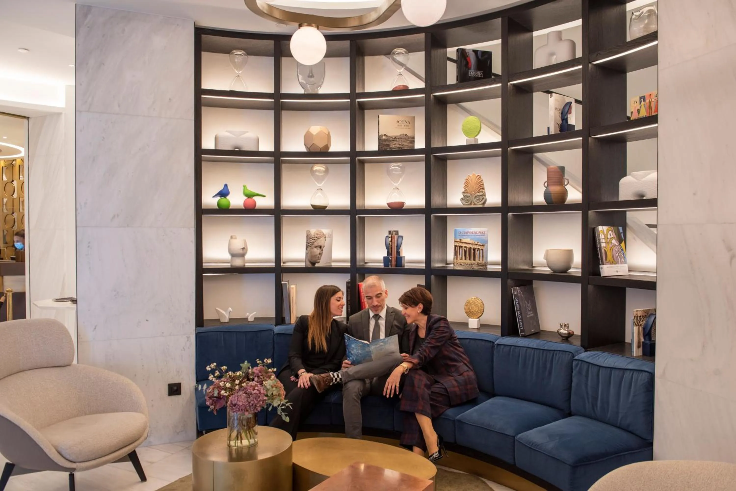 Lobby or reception in Athens Capital Center Hotel - MGallery Collection