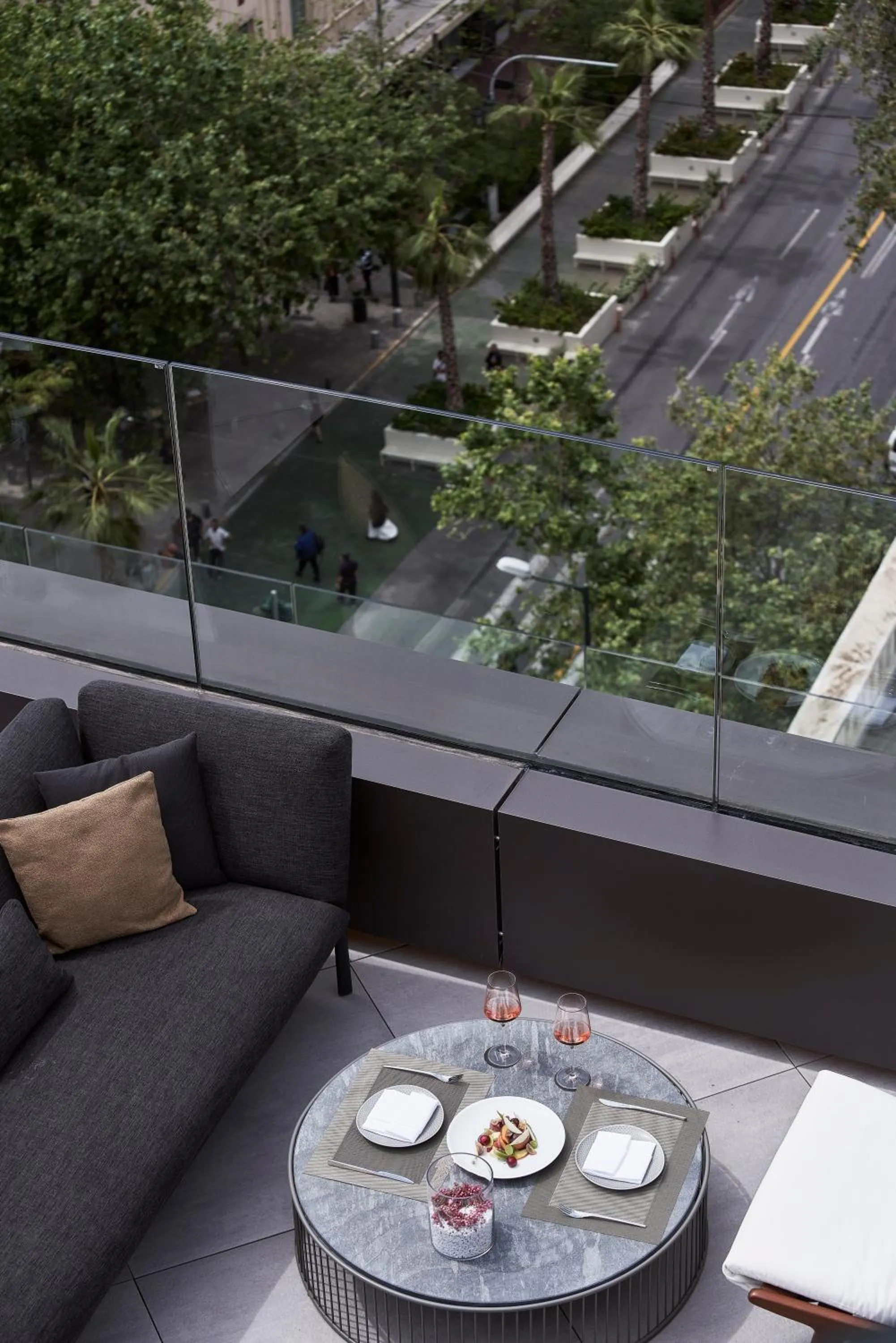 Balcony/Terrace in Athens Capital Center Hotel - MGallery Collection