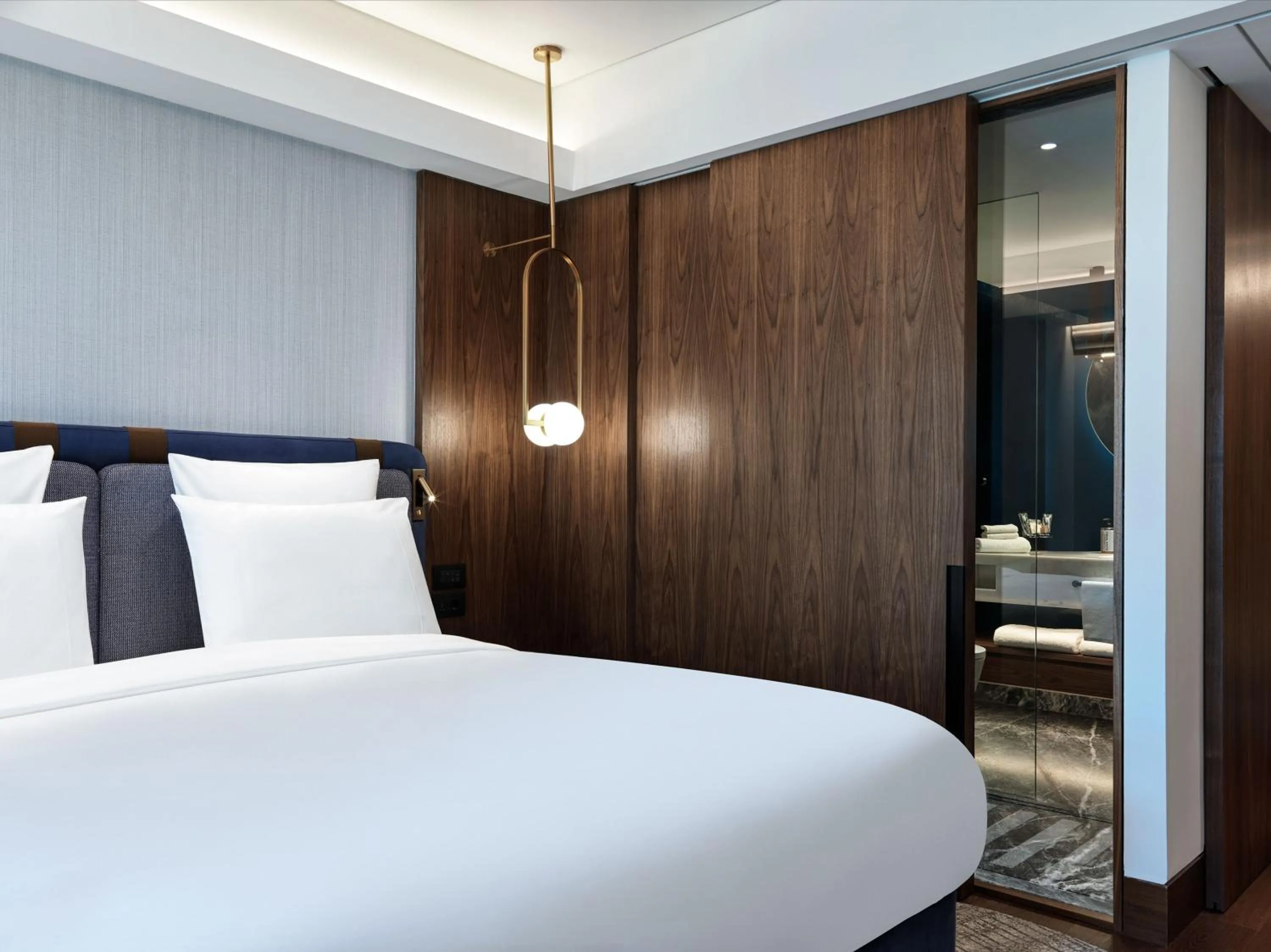 Bed in Athens Capital Center Hotel - MGallery Collection