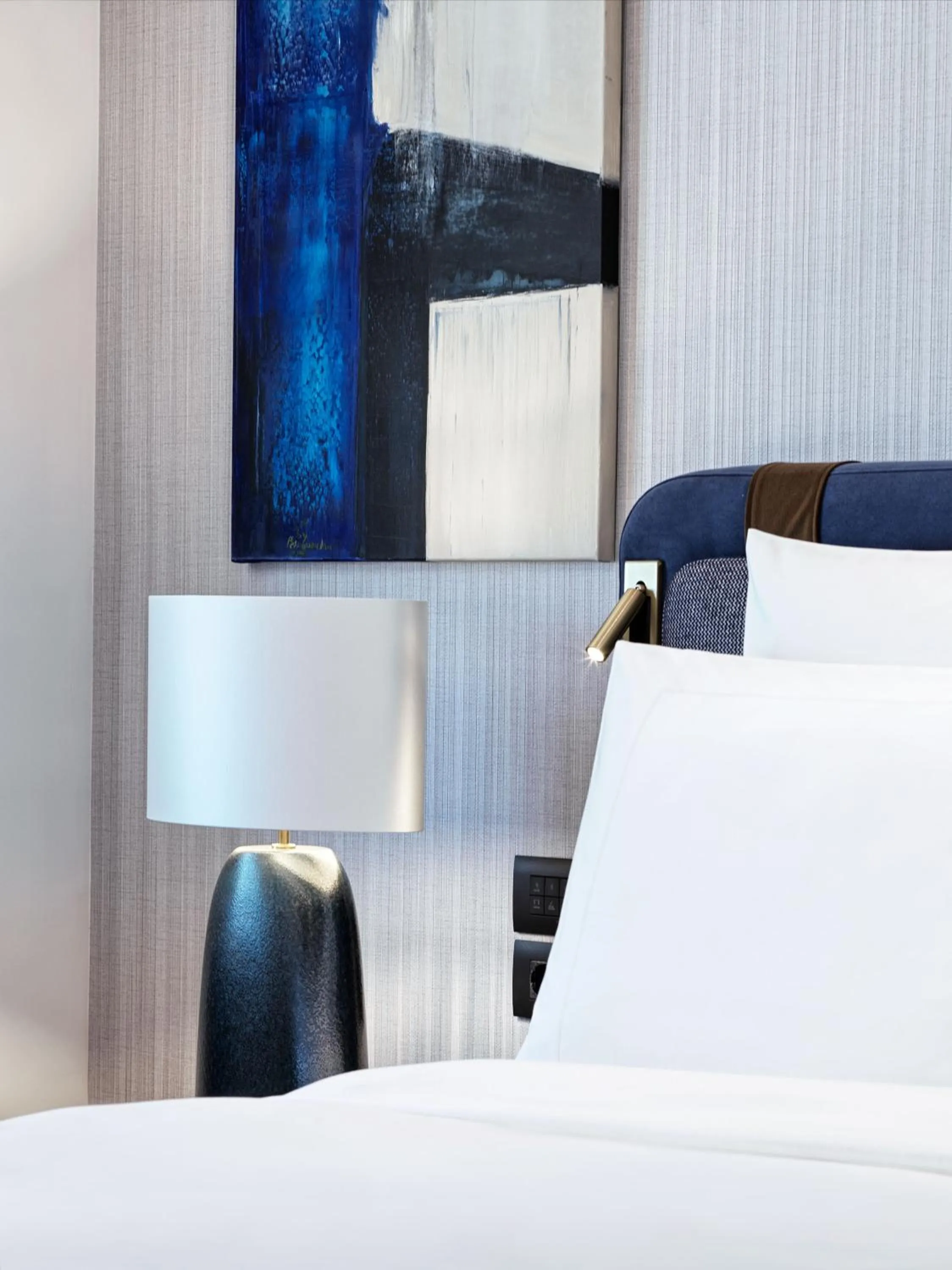 Bed in Athens Capital Center Hotel - MGallery Collection