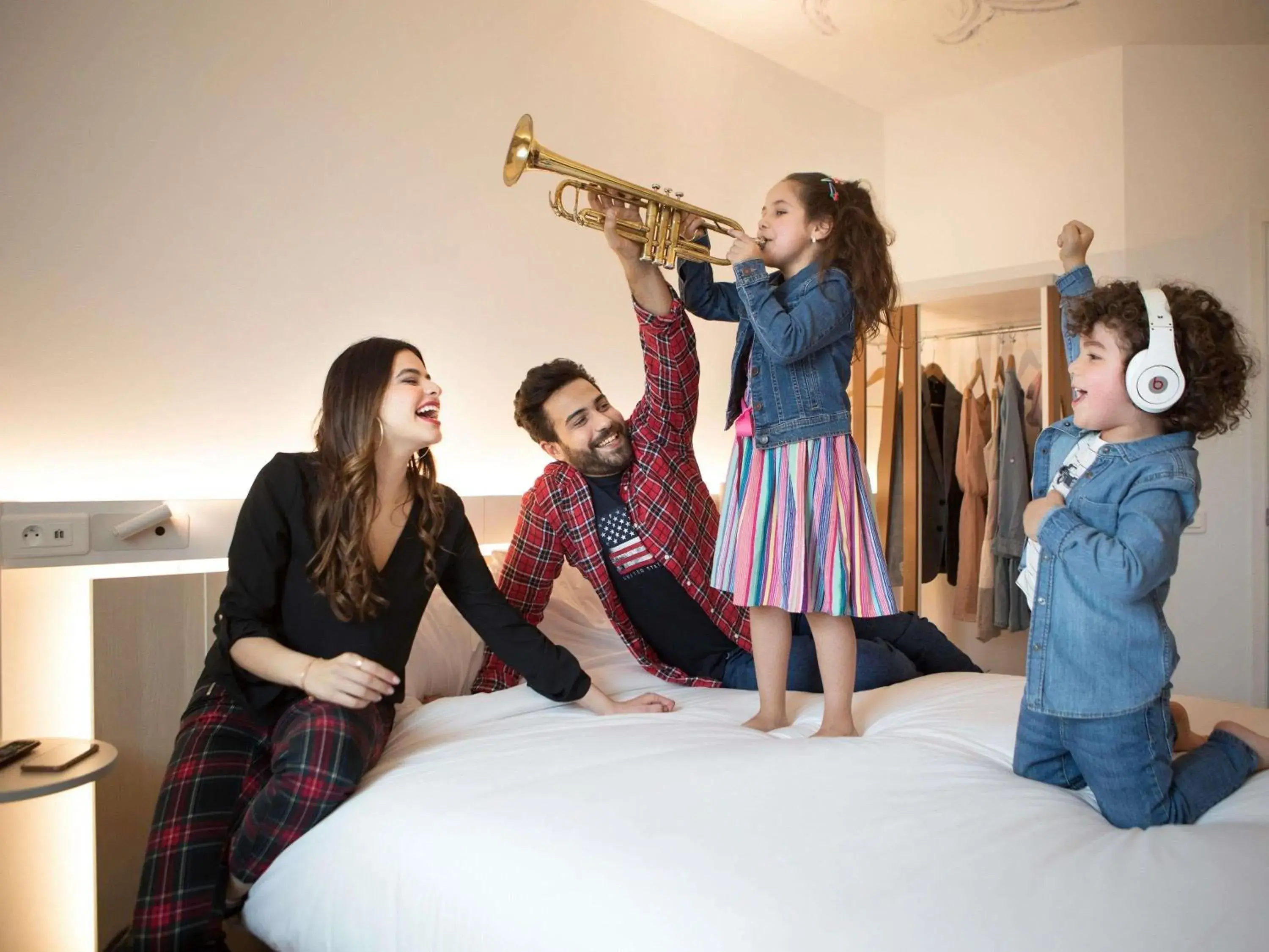 Bedroom in Ibis Abdelmoumen Casa Centre Bedroom in Ibis Abdelmoumen Casa Centre