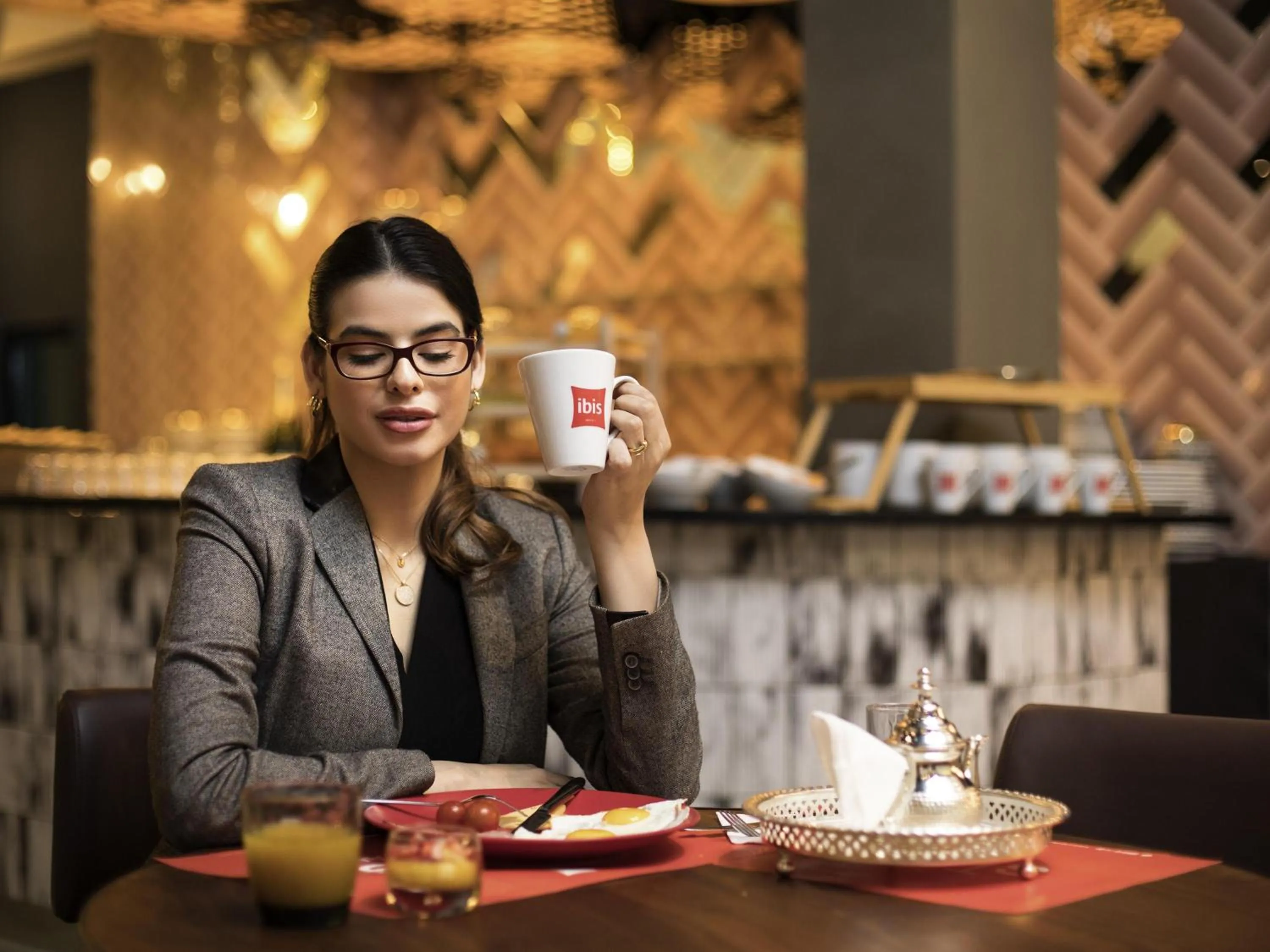 Breakfast in Ibis Abdelmoumen Casa Centre