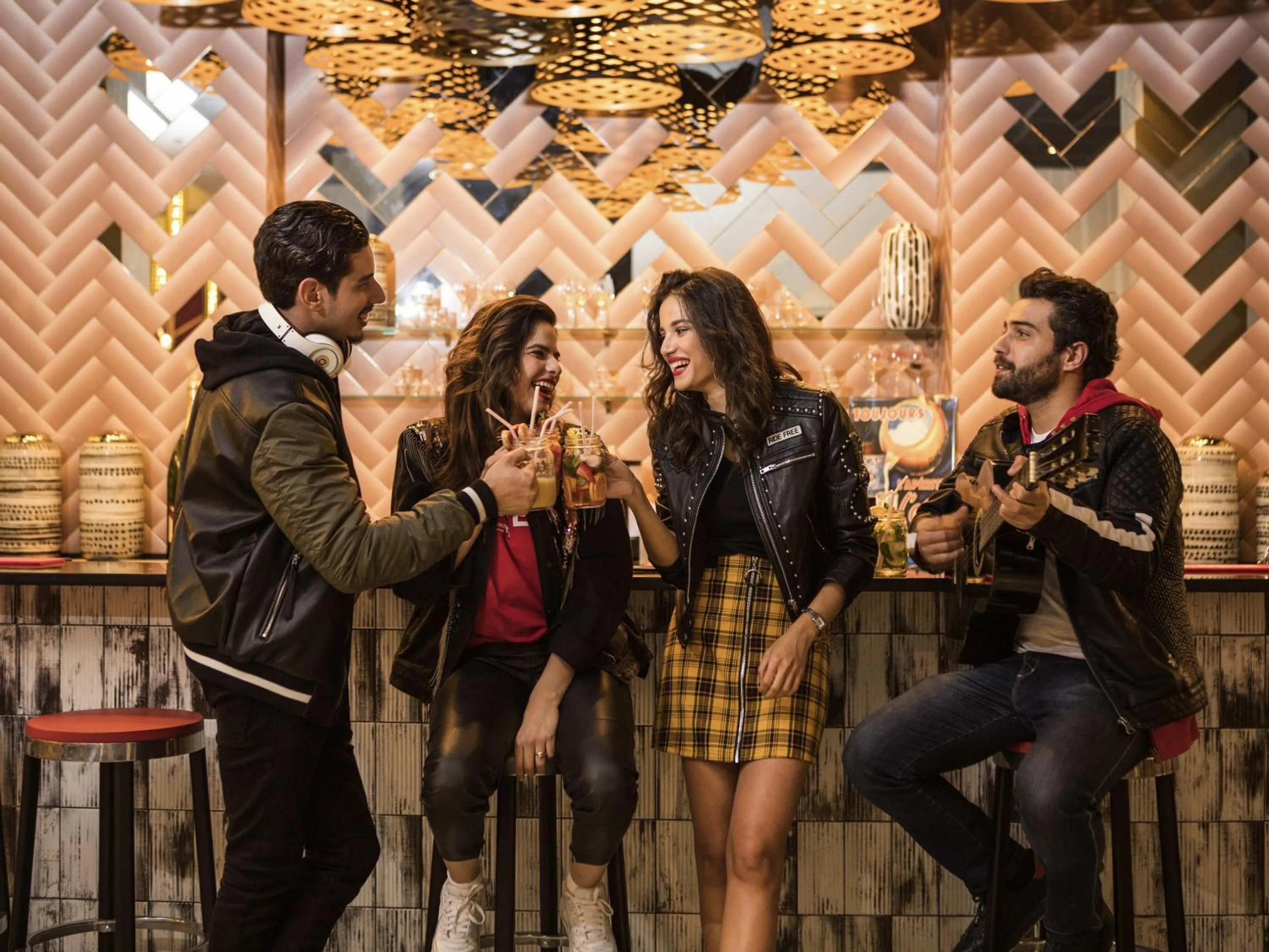 Lounge or bar in Ibis Abdelmoumen Casa Centre