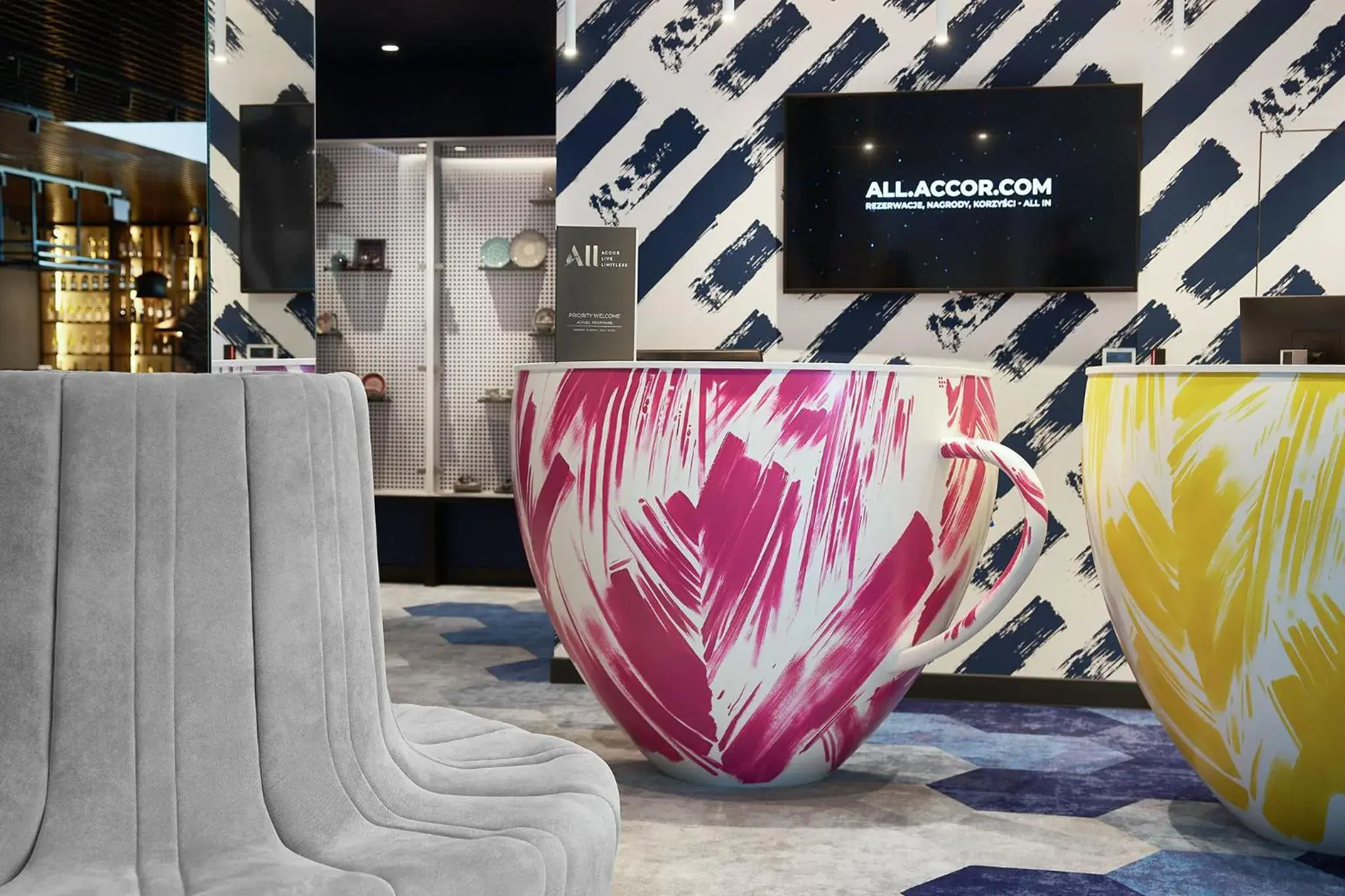 Lobby or reception in ibis styles Bolesławiec Lobby or reception in ibis styles Bolesławiec