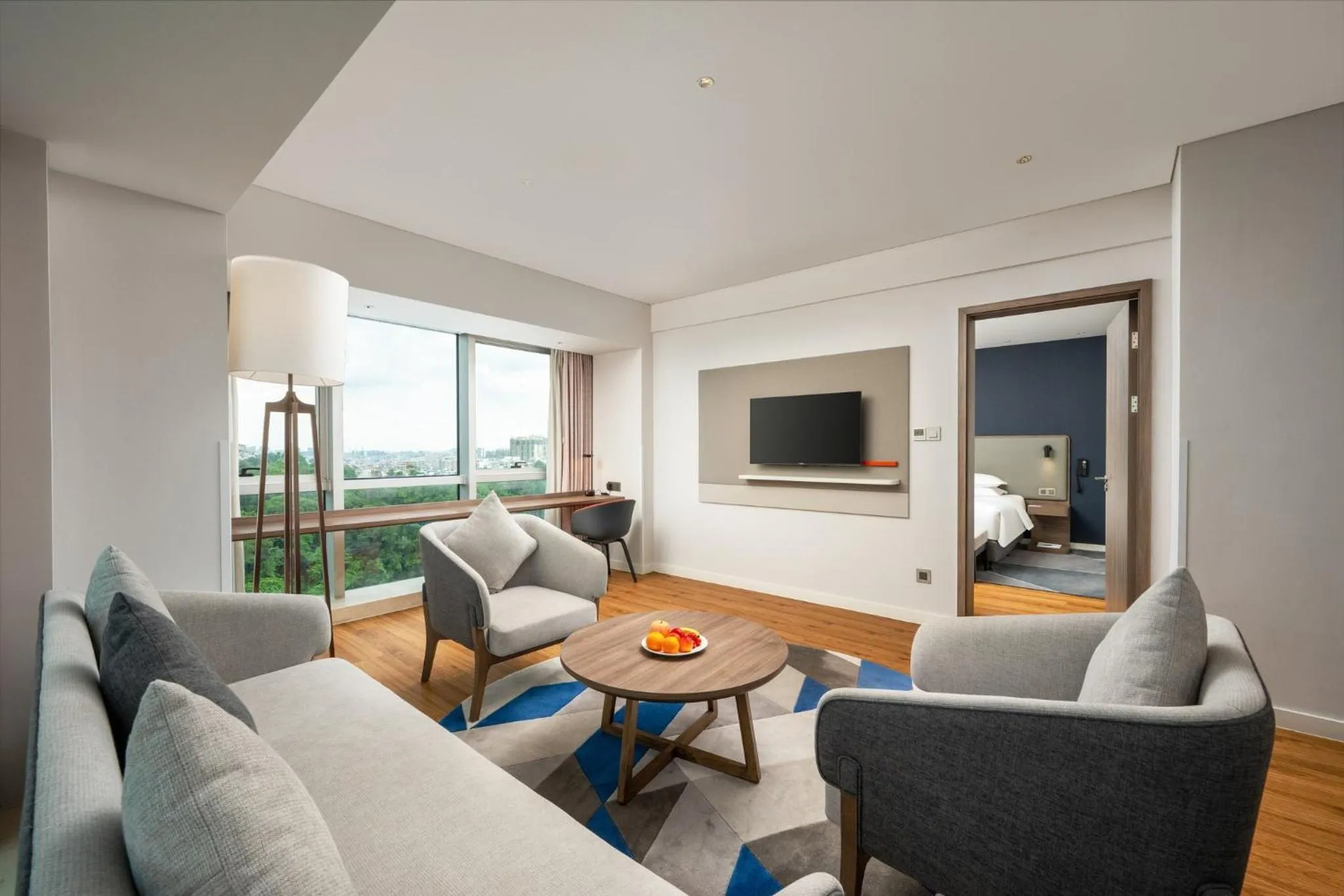 Photo of the whole room in Holiday Inn Express Jiangmen Jianghai by IHG