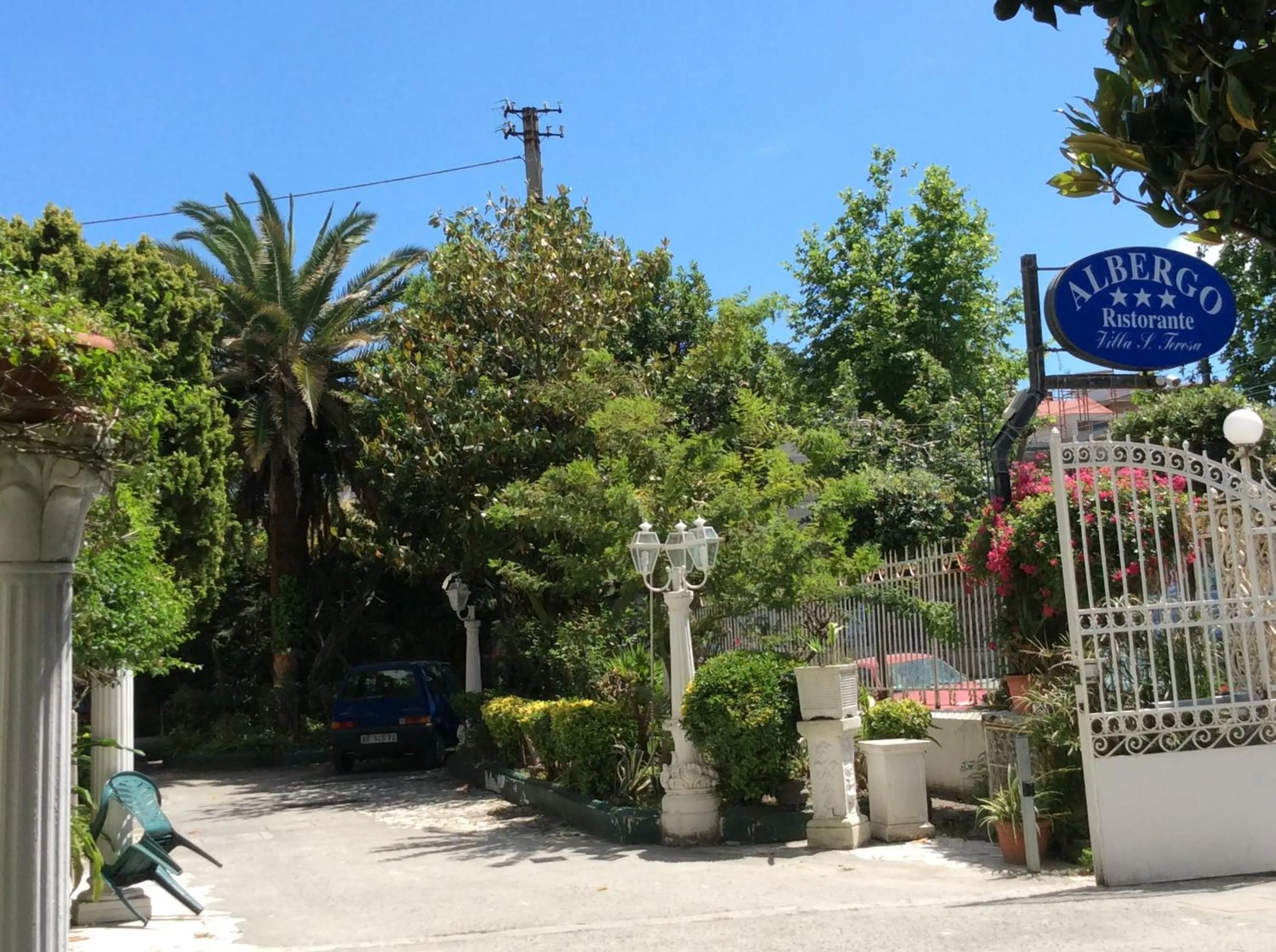 Garden in Albergo Santa Teresa