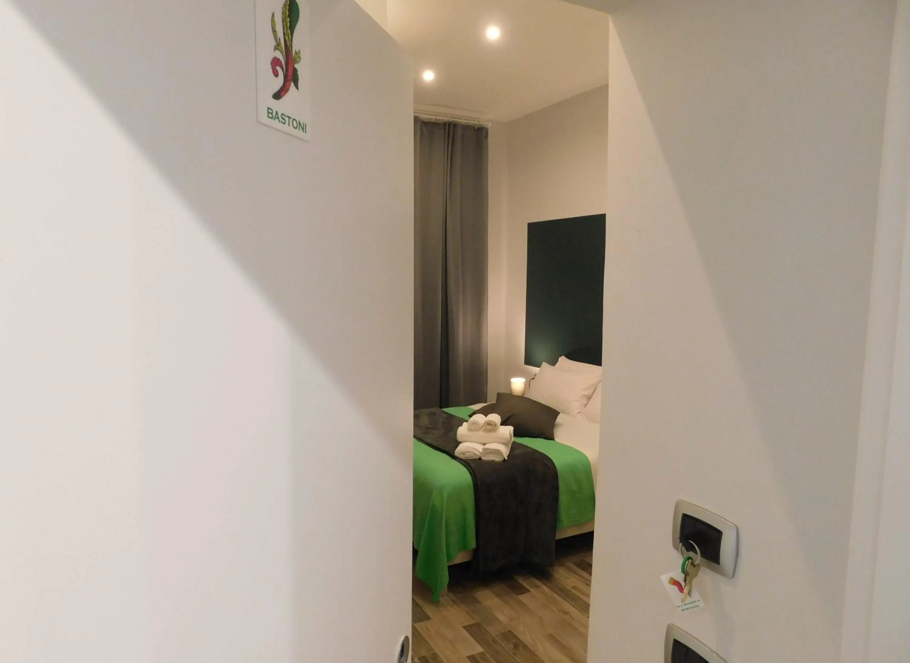 Bed in Scaramantico Rooms