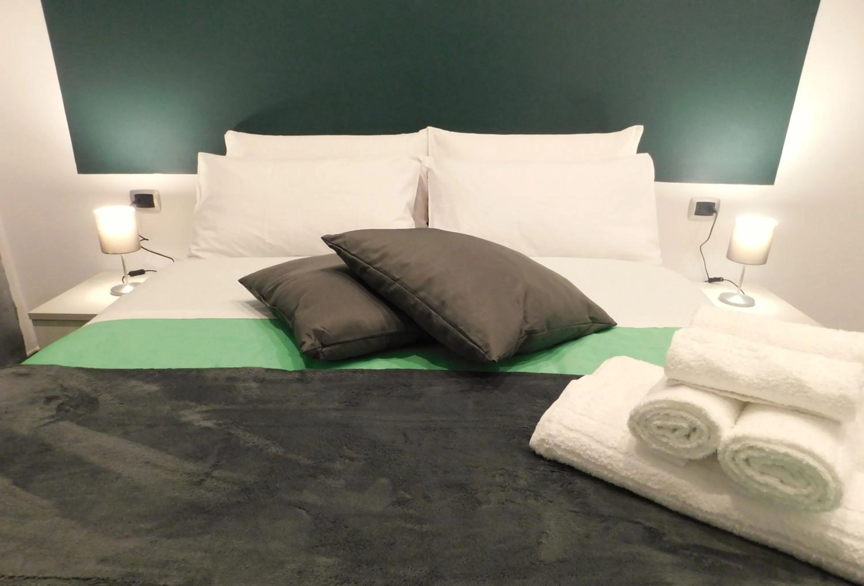 Bed in Scaramantico Rooms