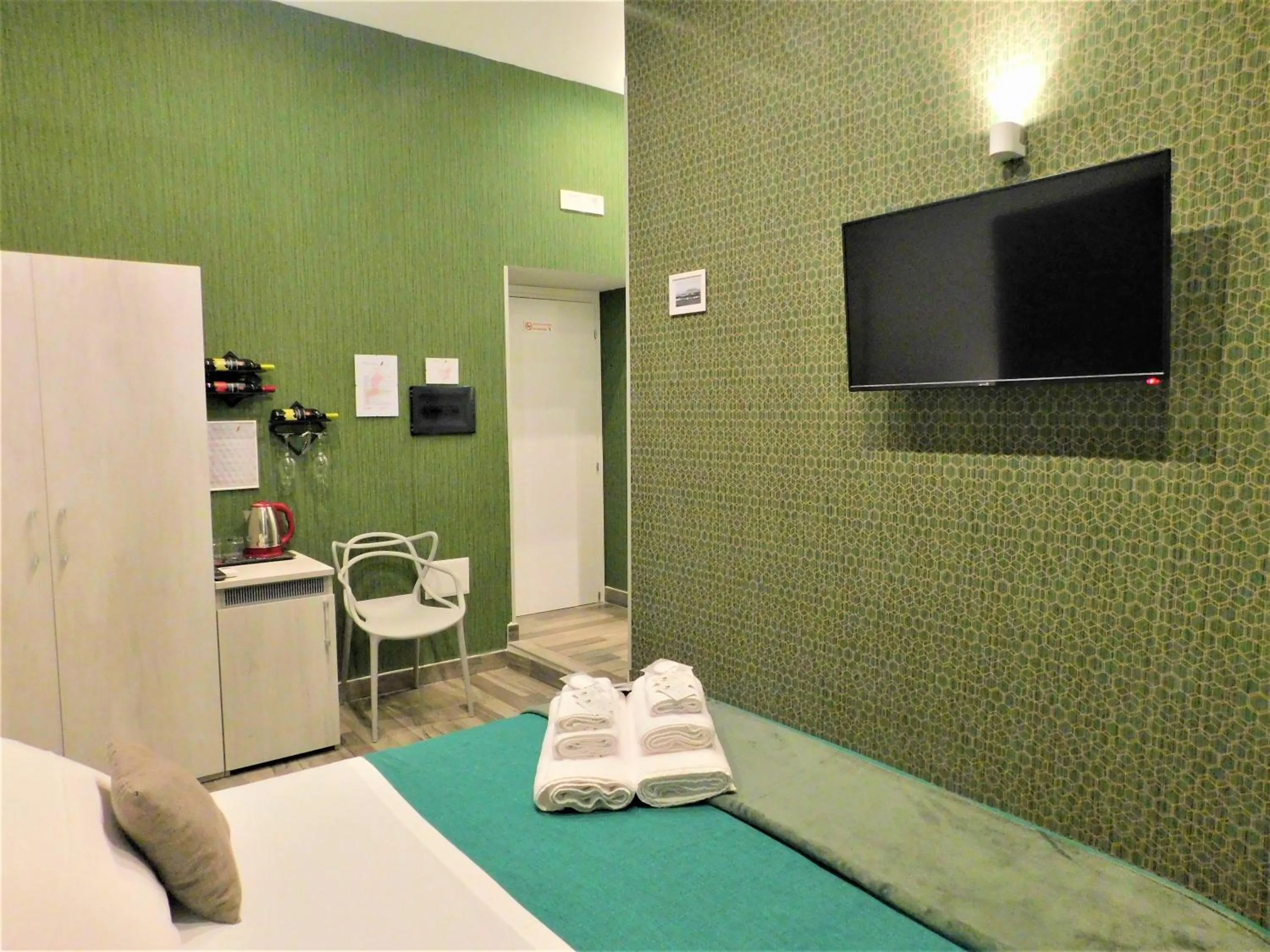 Bed in Scaramantico Rooms