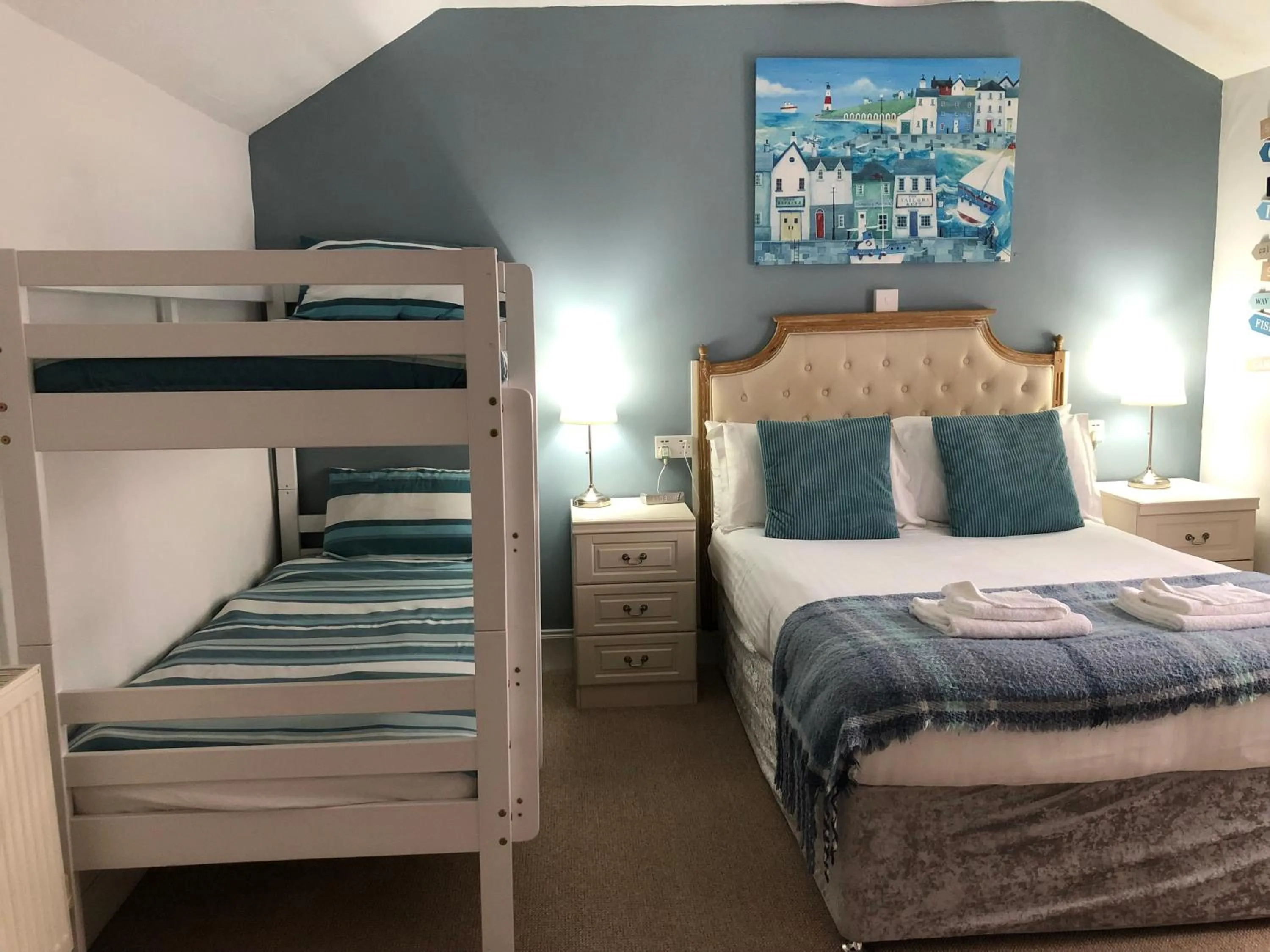 Bed in Bella Vista Hotel