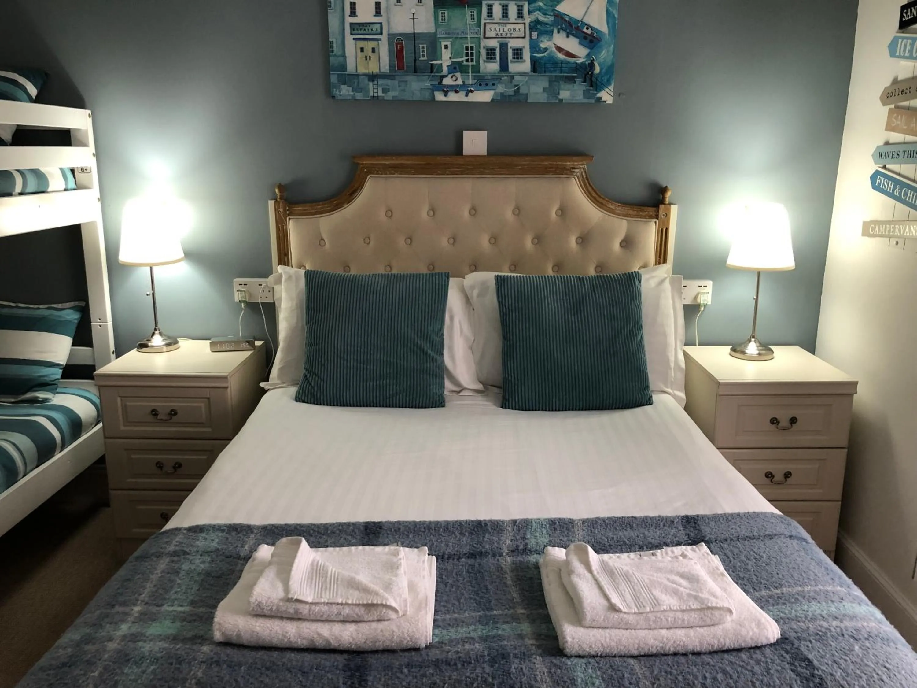 Bed in Bella Vista Hotel