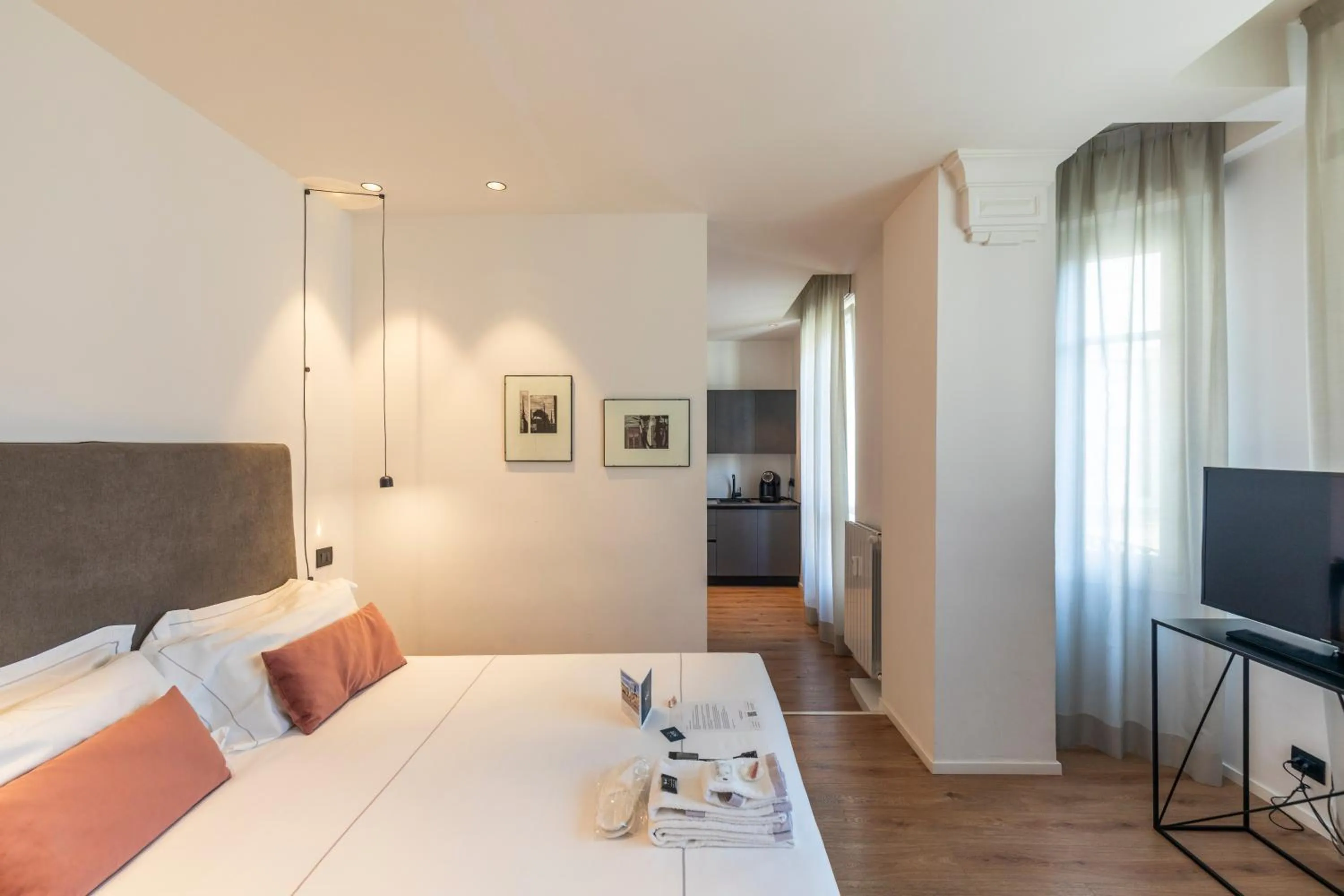 Bedroom, Bed in San Carlo Suite Torino