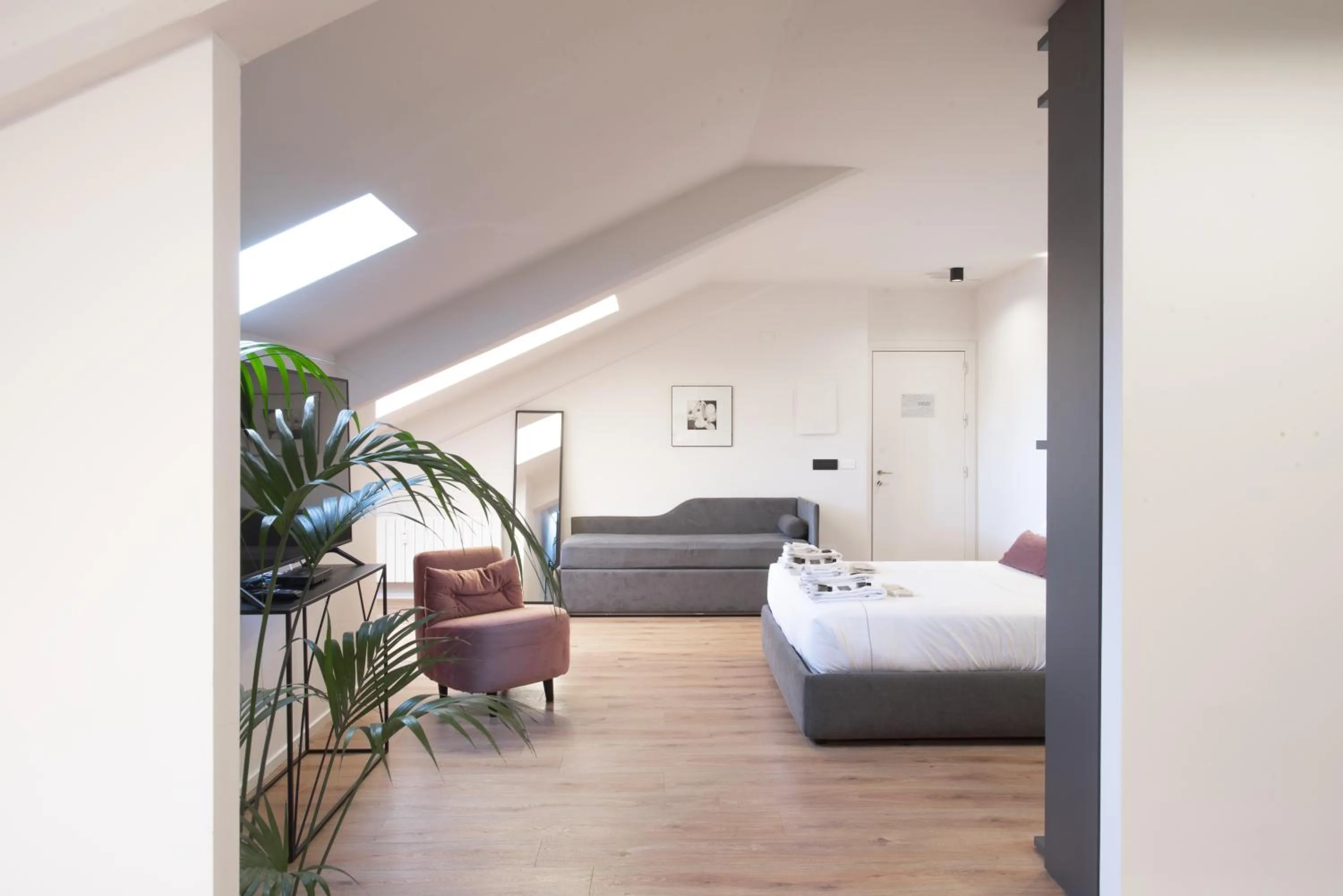 Bed in San Carlo Suite Torino