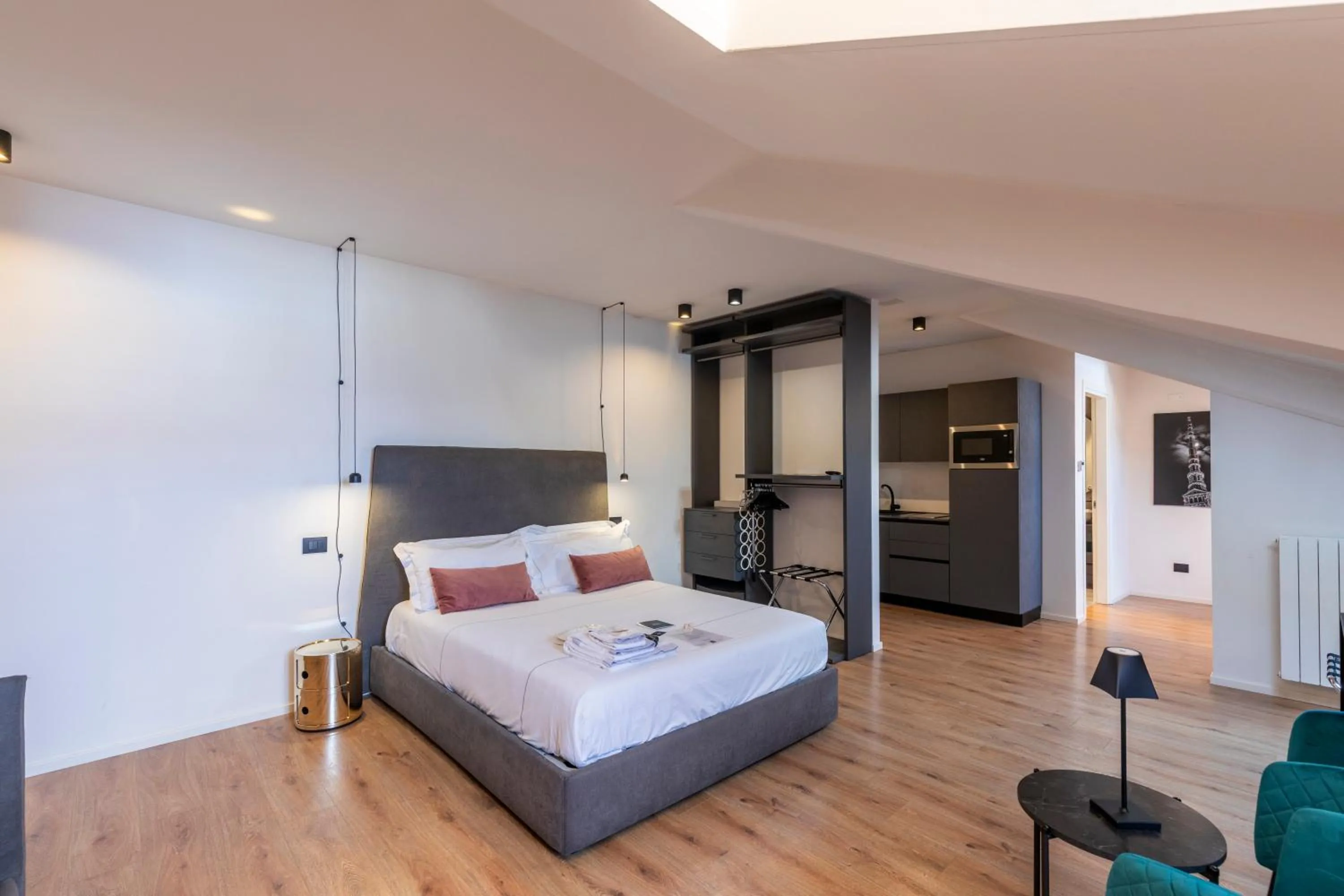 Bed in San Carlo Suite Torino