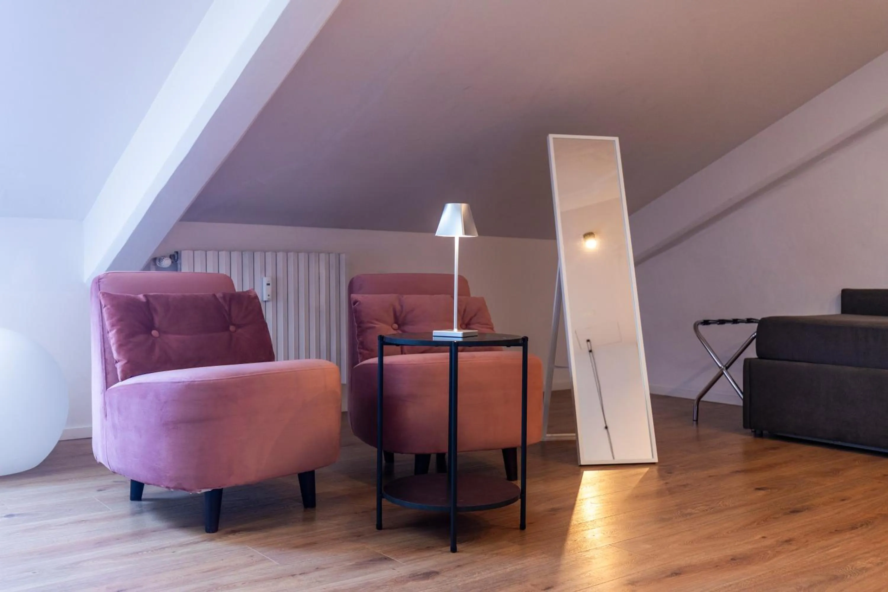 Seating area in San Carlo Suite Torino