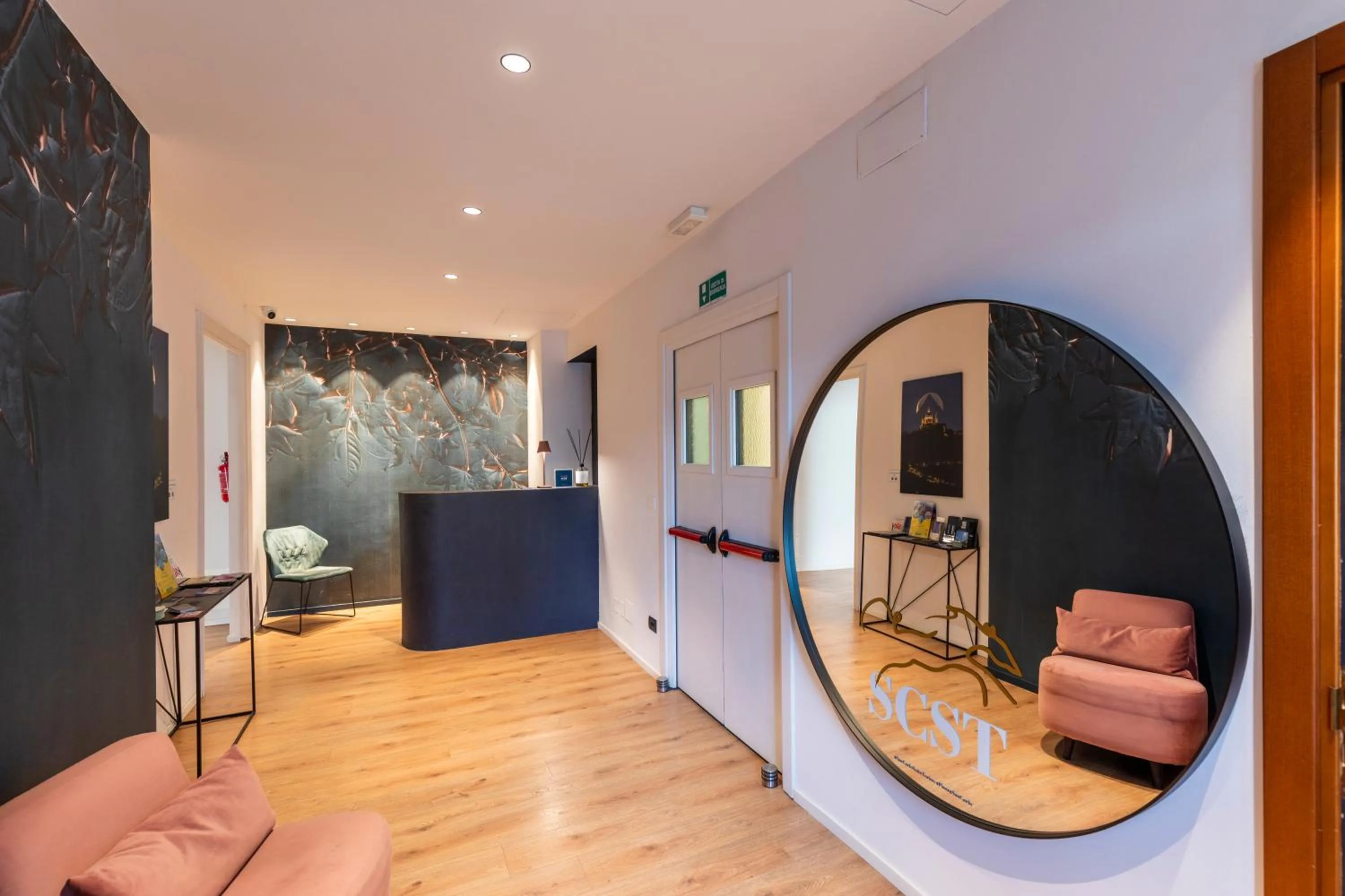 Lobby or reception in San Carlo Suite Torino