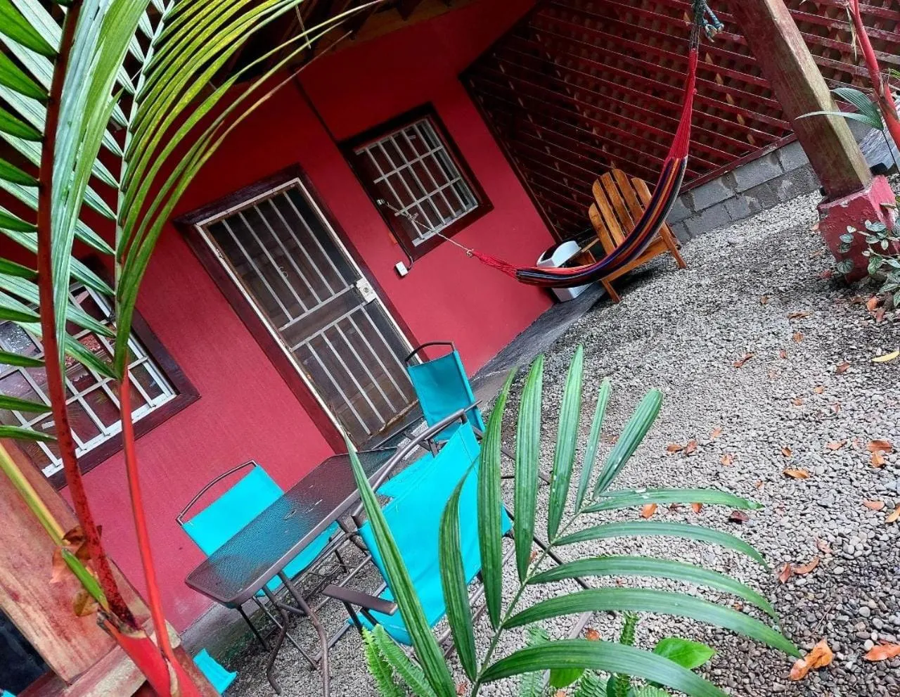 Patio in Hotel Casa Vito Beachfront