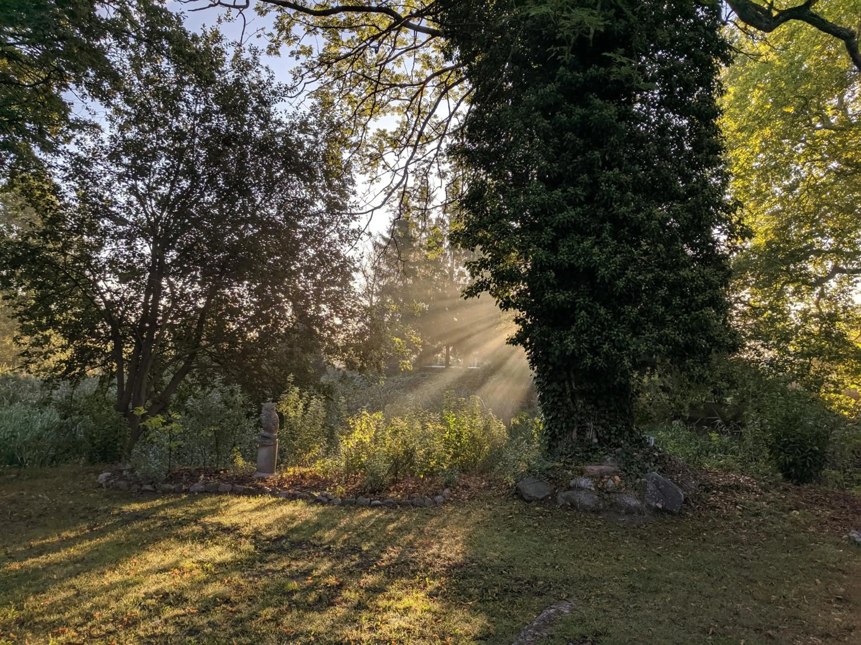 Garden in Schlossgut Gorow