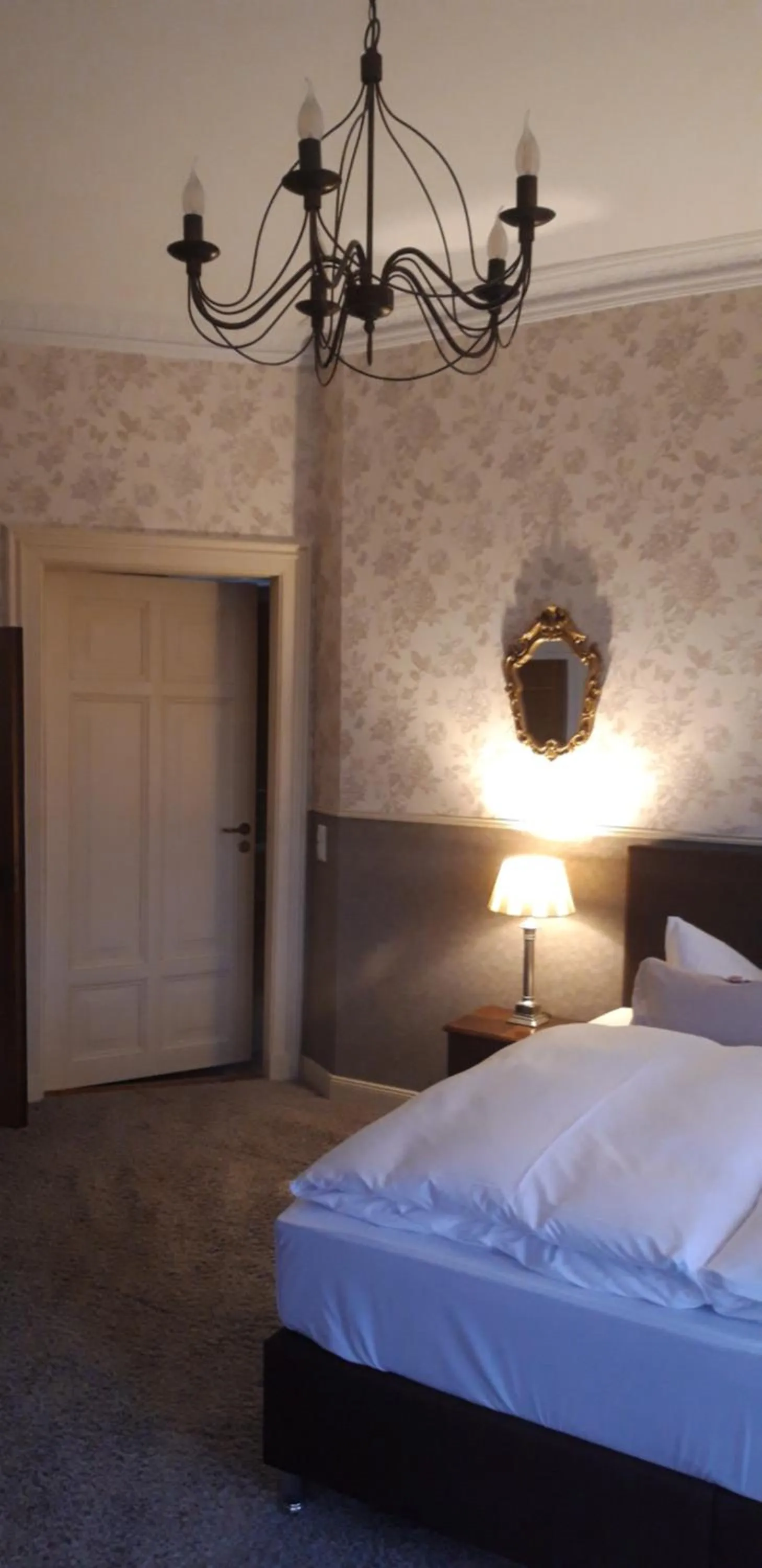Photo of the whole room, Bed in Schlossgut Gorow