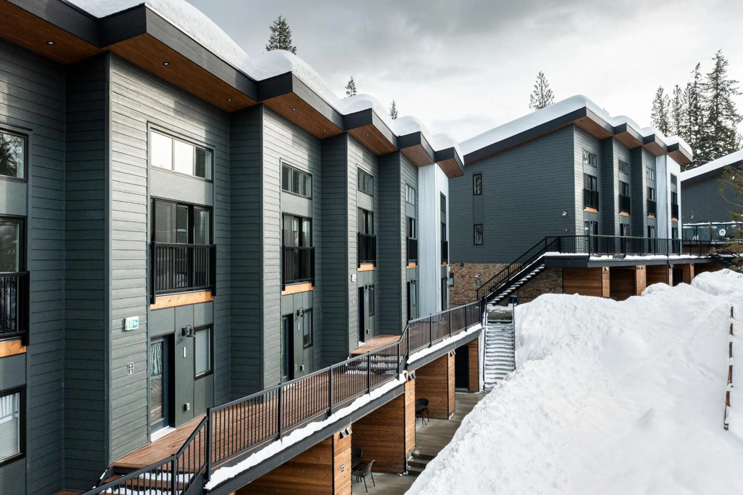Property building in Basecamp Resorts Revelstoke