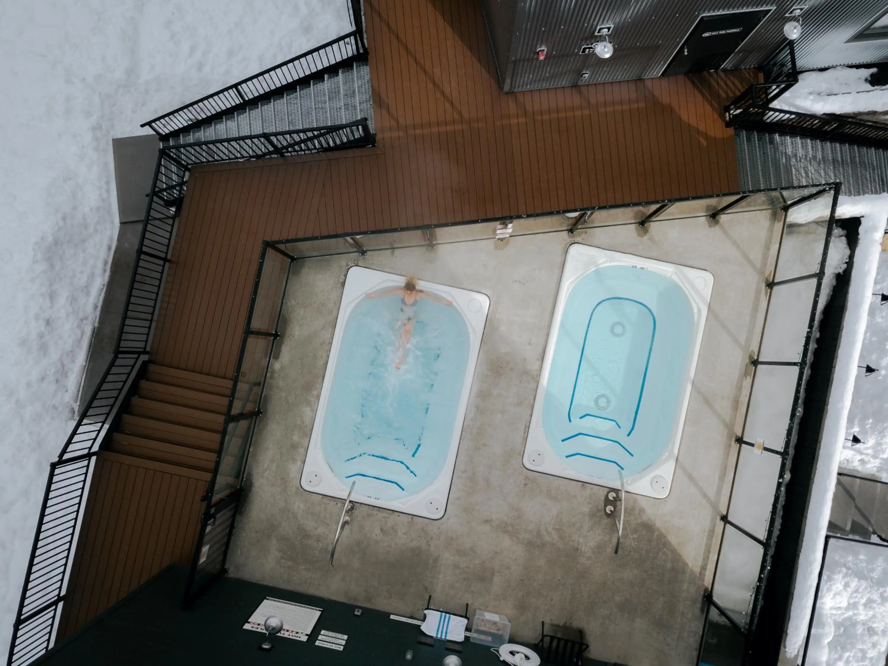Hot Tub in Basecamp Resorts Revelstoke
