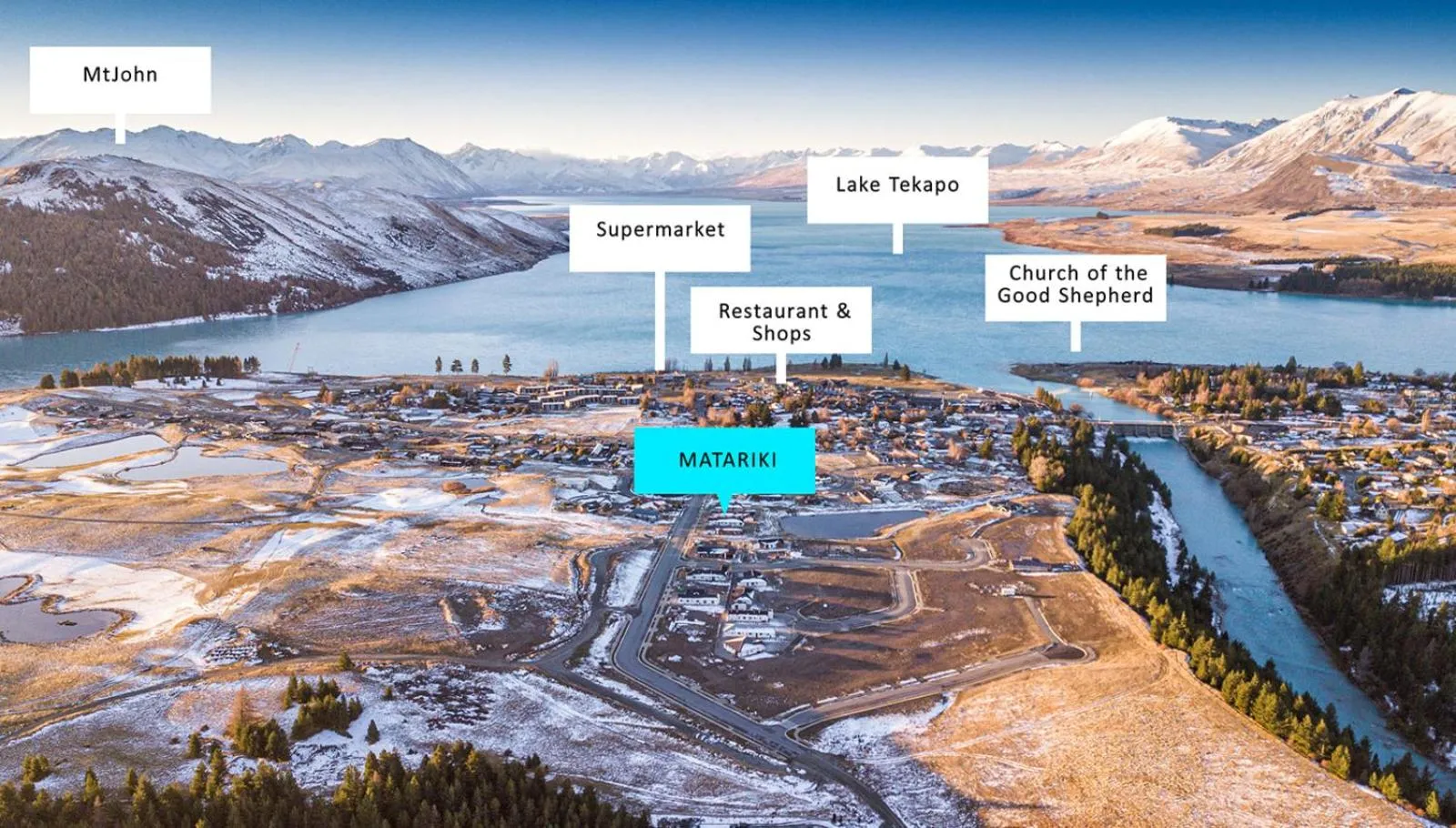 Bird's eye view in Matariki Star