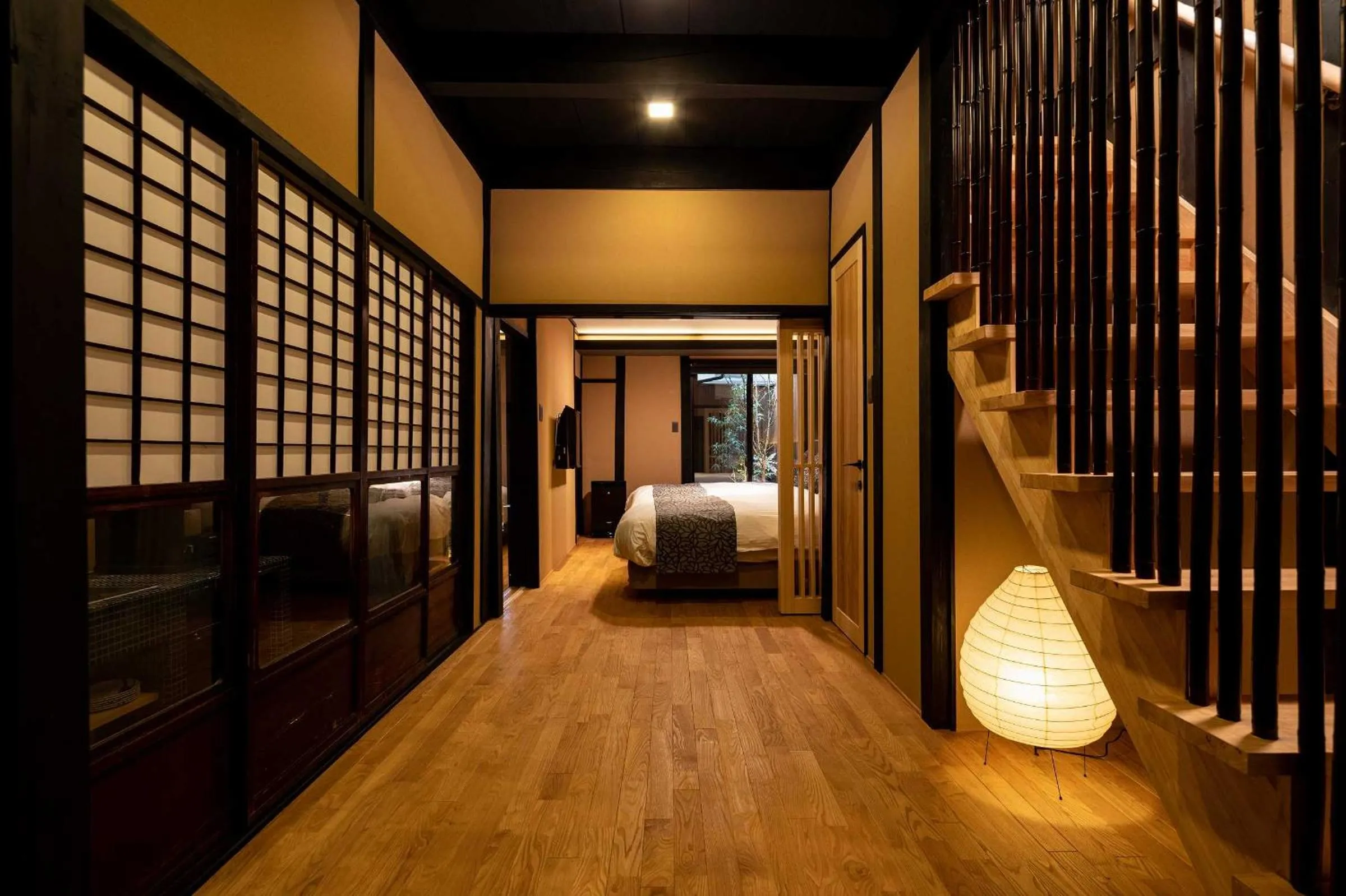 Photo of the whole room, Bed in Tsumugi Hachijominamotocho