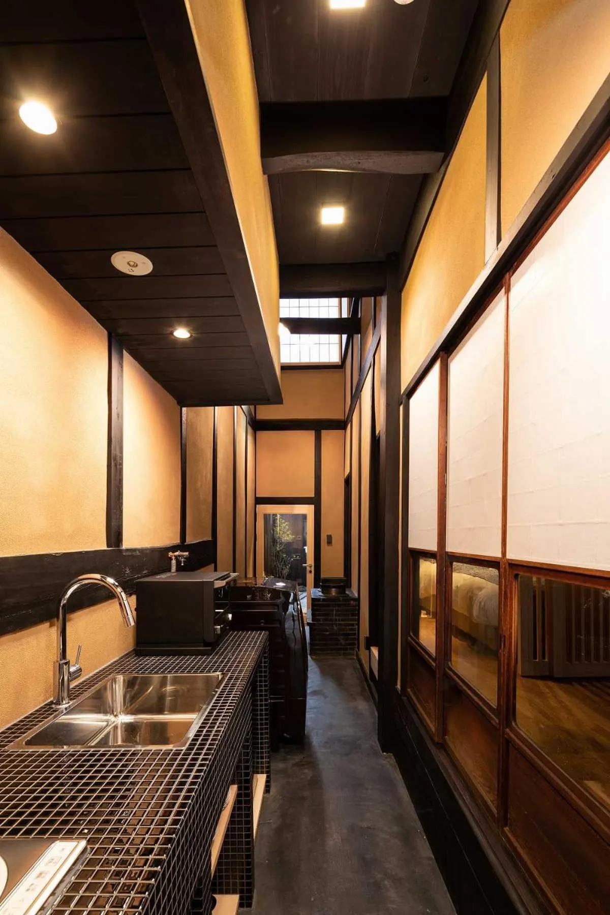 Kitchen or kitchenette in Tsumugi Hachijominamotocho