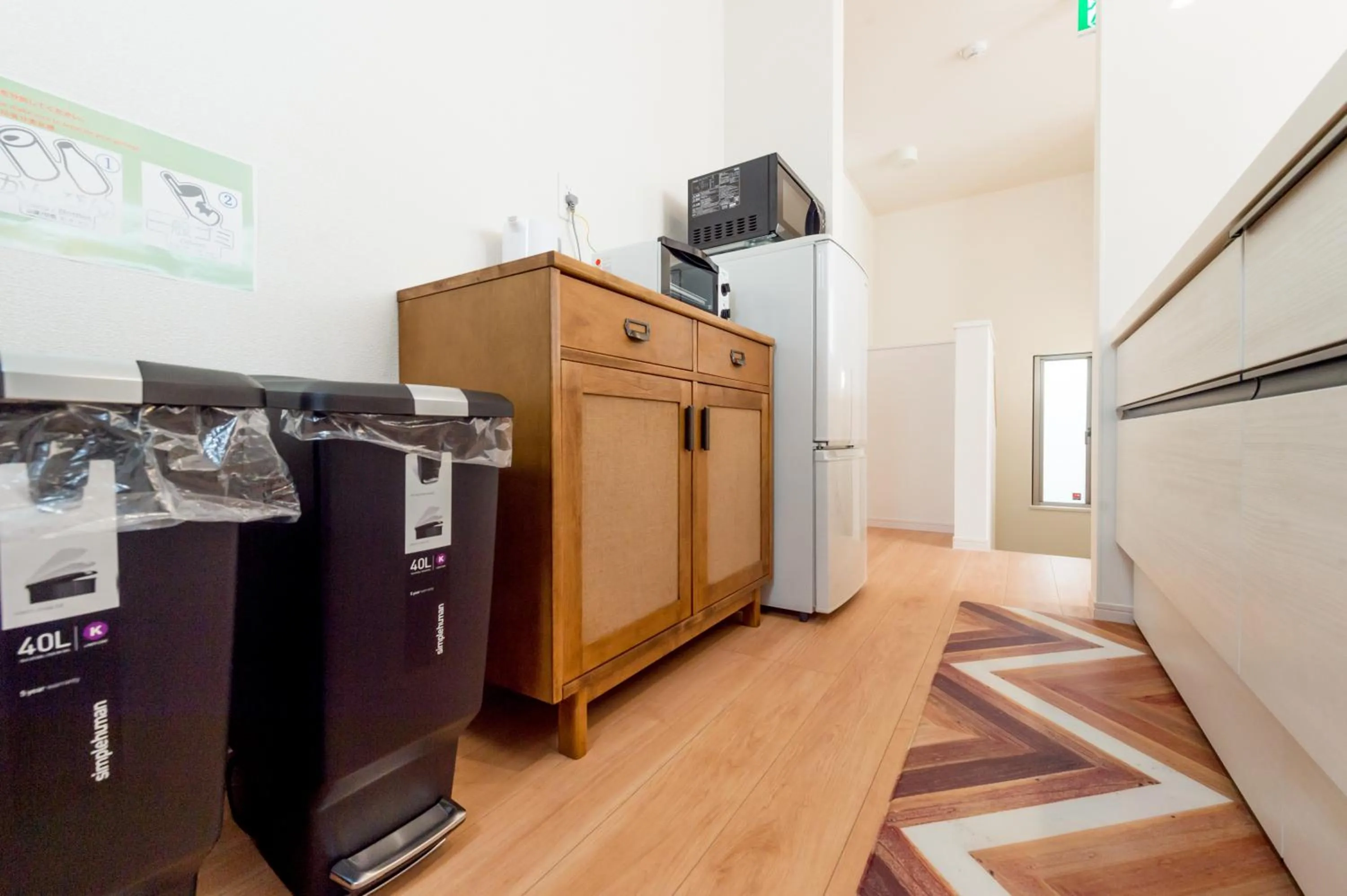 Communal kitchen in Riverside Yofuke AFP Villa