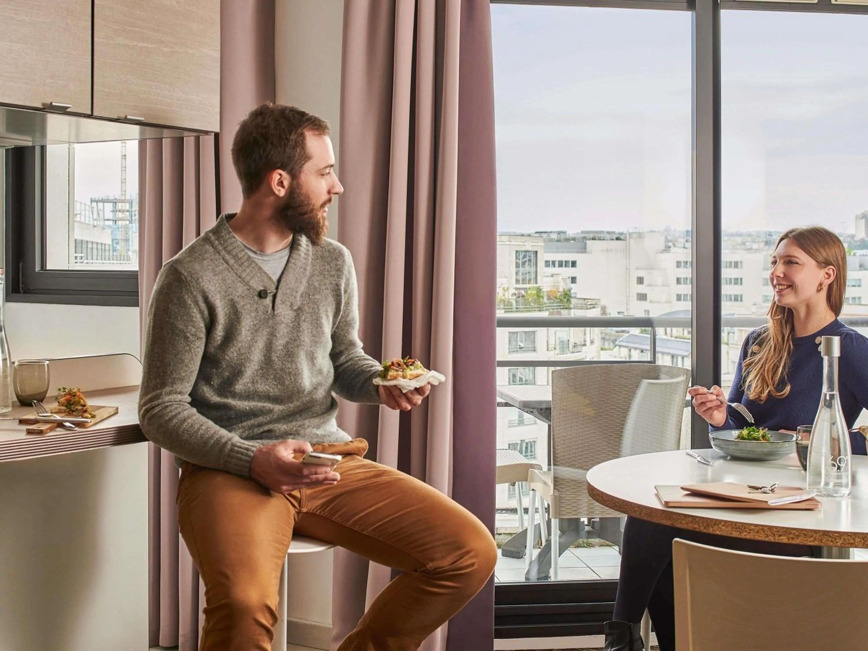 Property building in AppartHotel Mercure Paris Boulogne