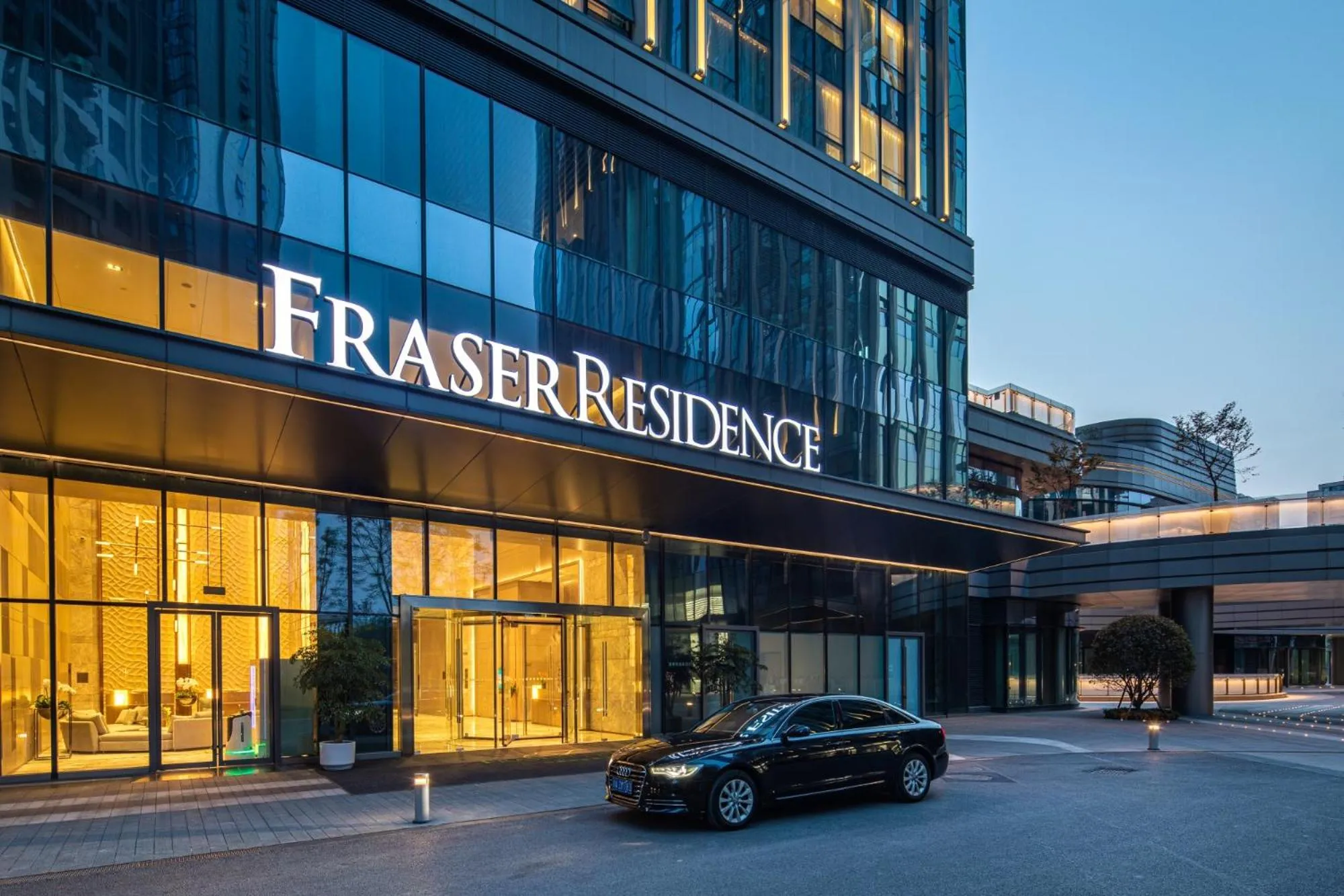 Property building in Fraser Residence Chengdu