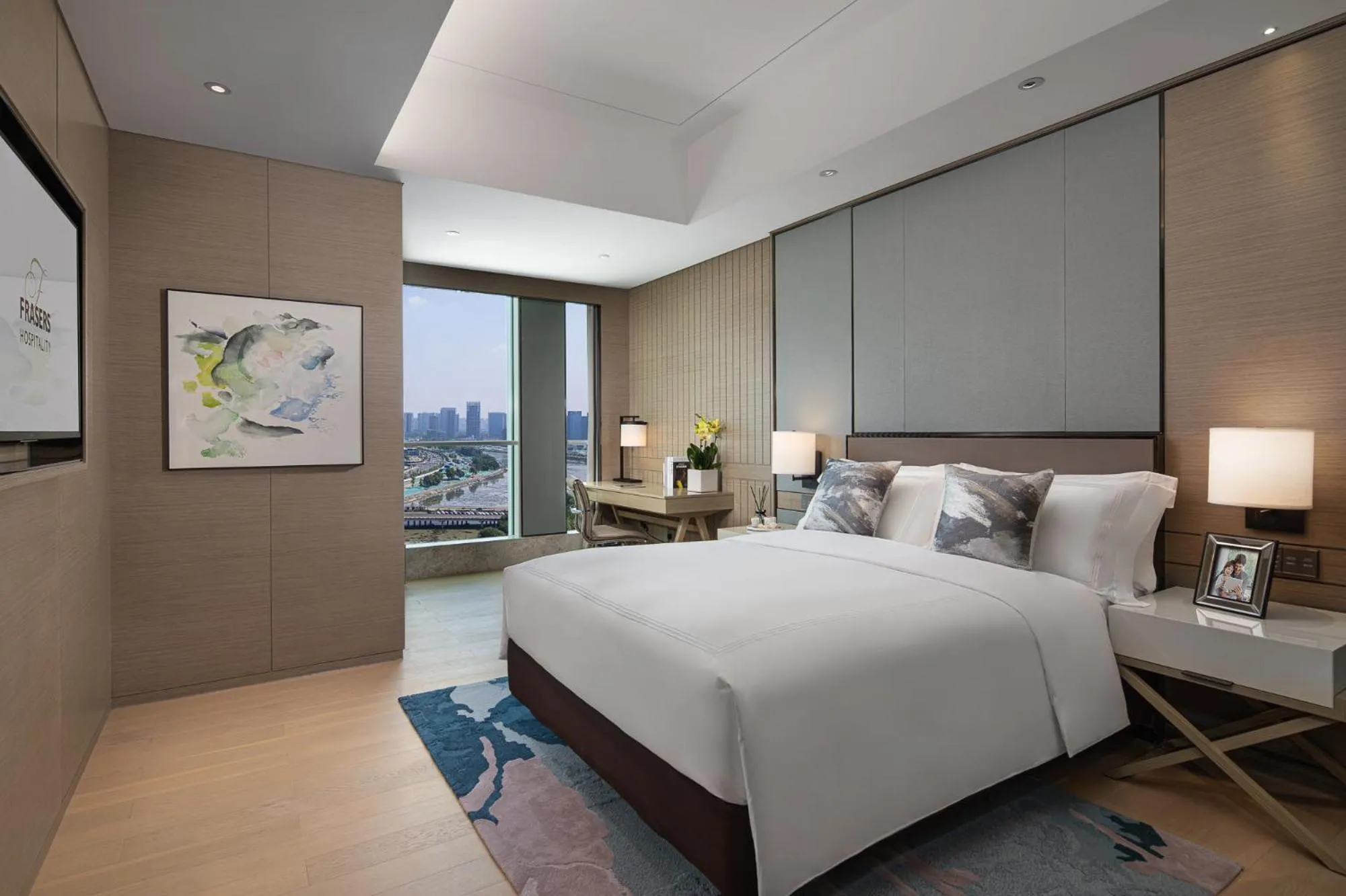 Bed in Fraser Residence Chengdu