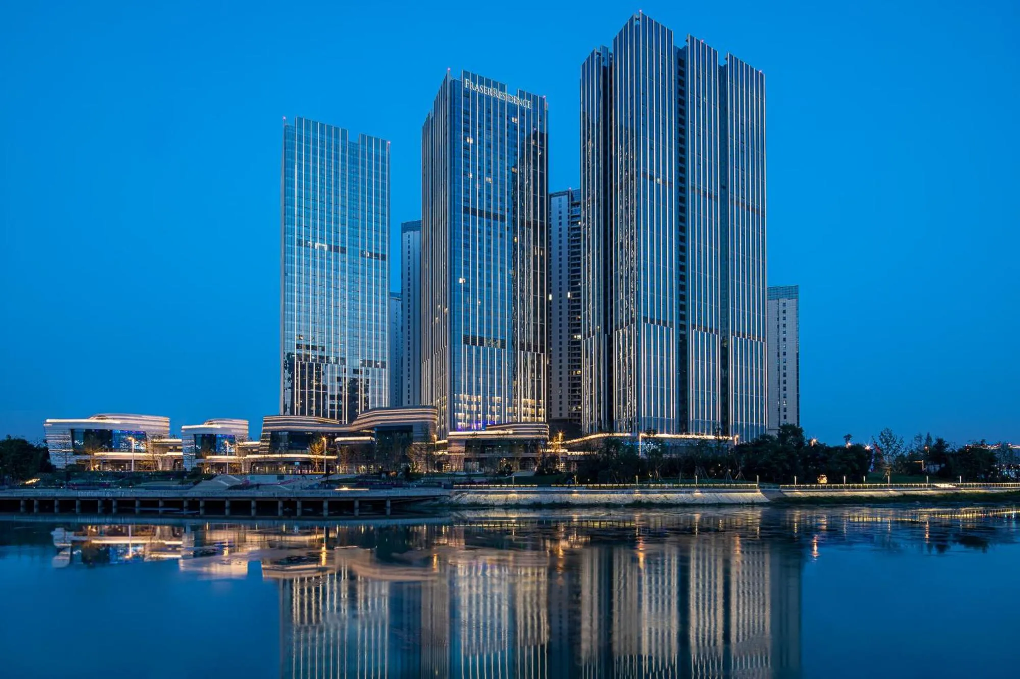 Property building in Fraser Residence Chengdu