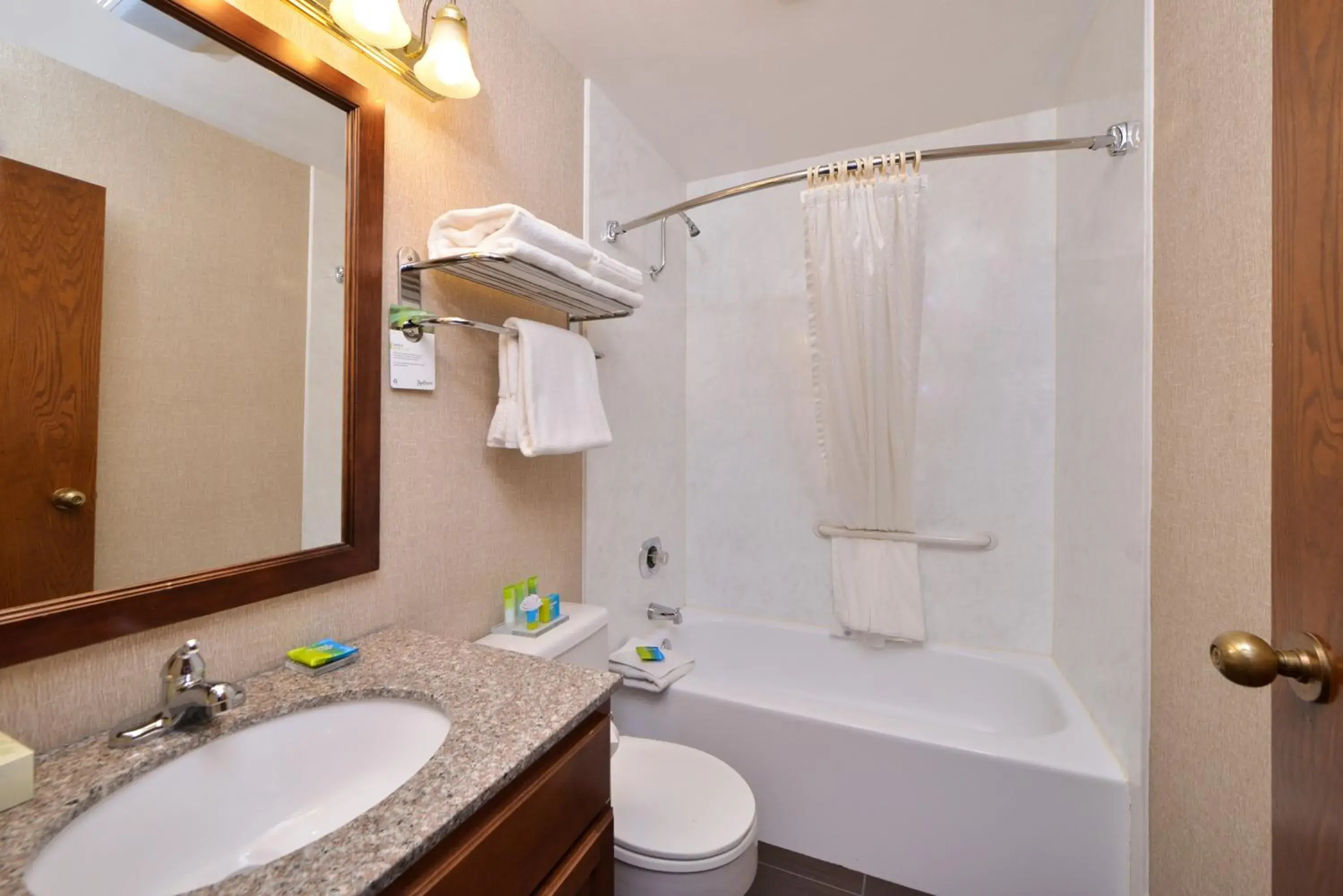 Shower, Bathroom in Radisson Hotel Madison