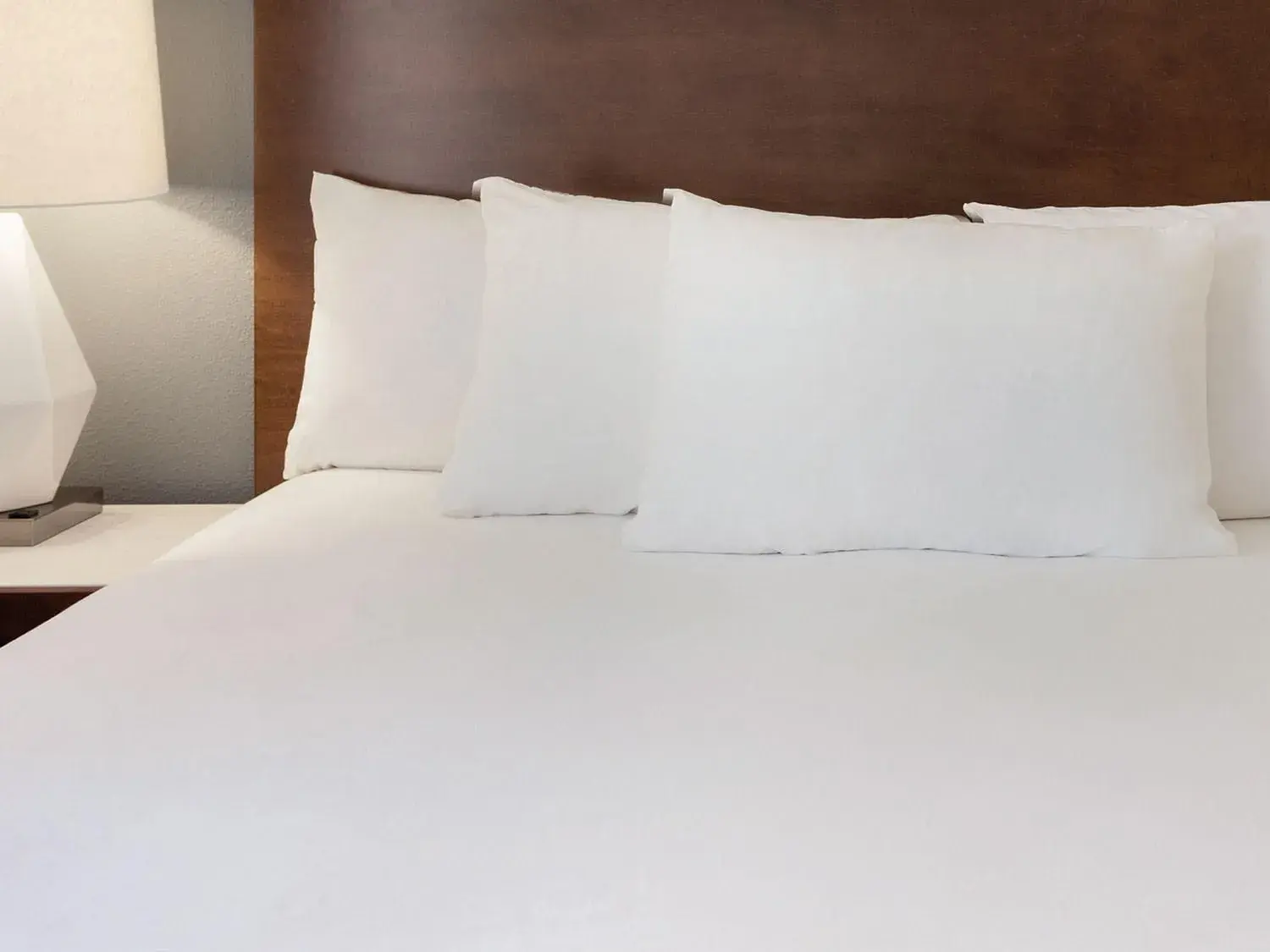 Bed in Radisson Hotel Madison