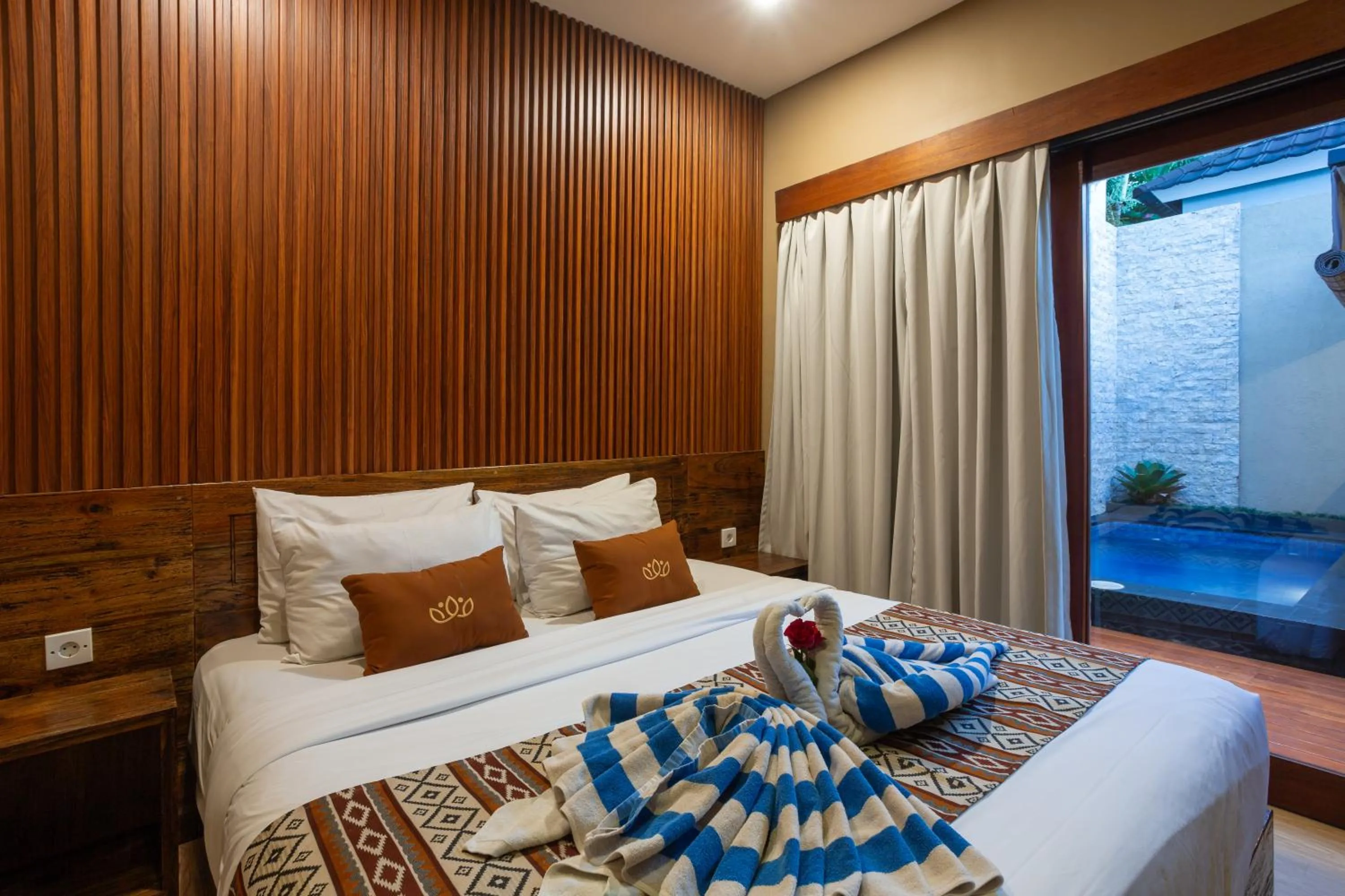 View (from property/room), Bed in Radea Villa