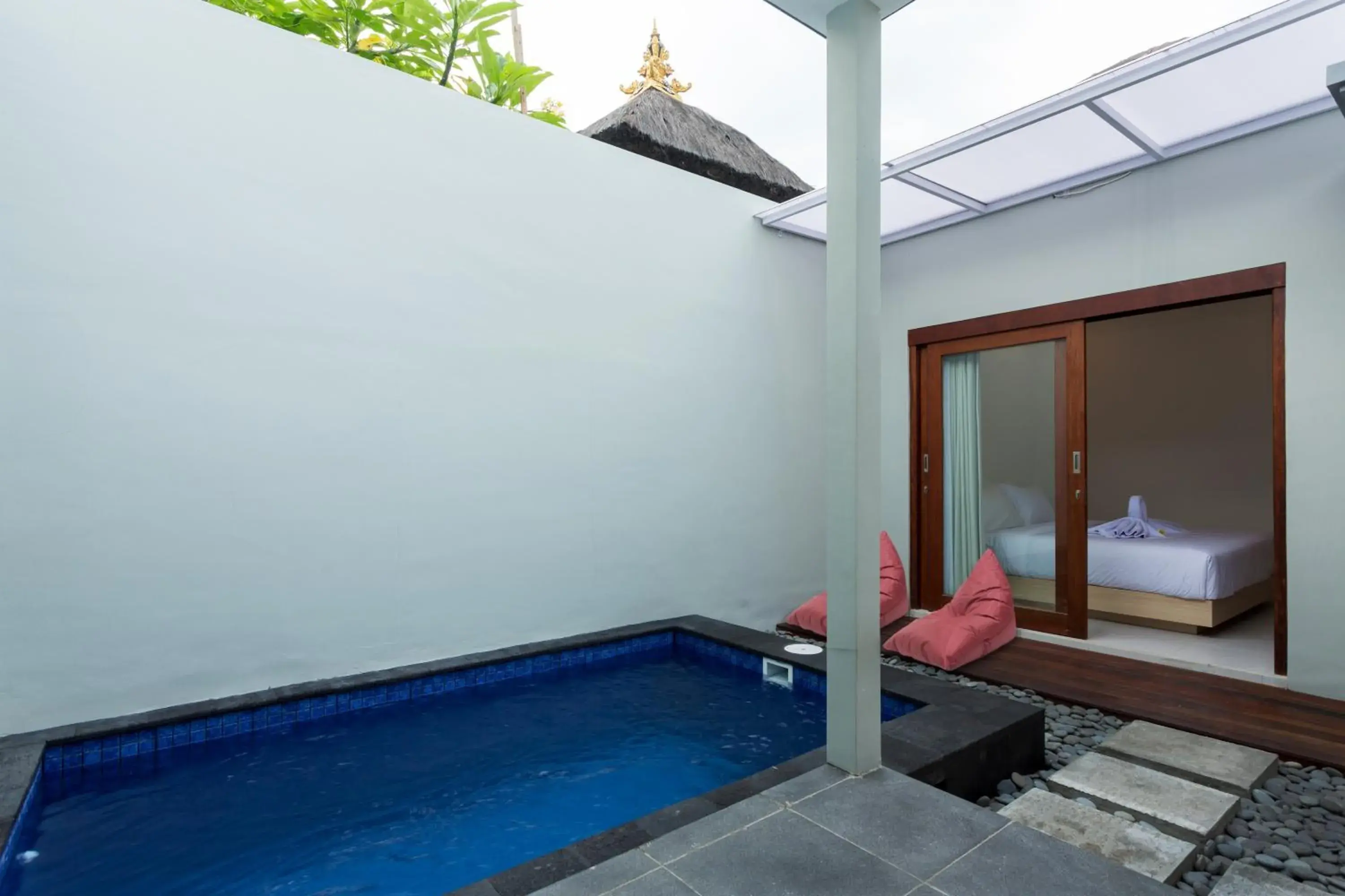 Bed in Radea Villa Bed in Radea Villa