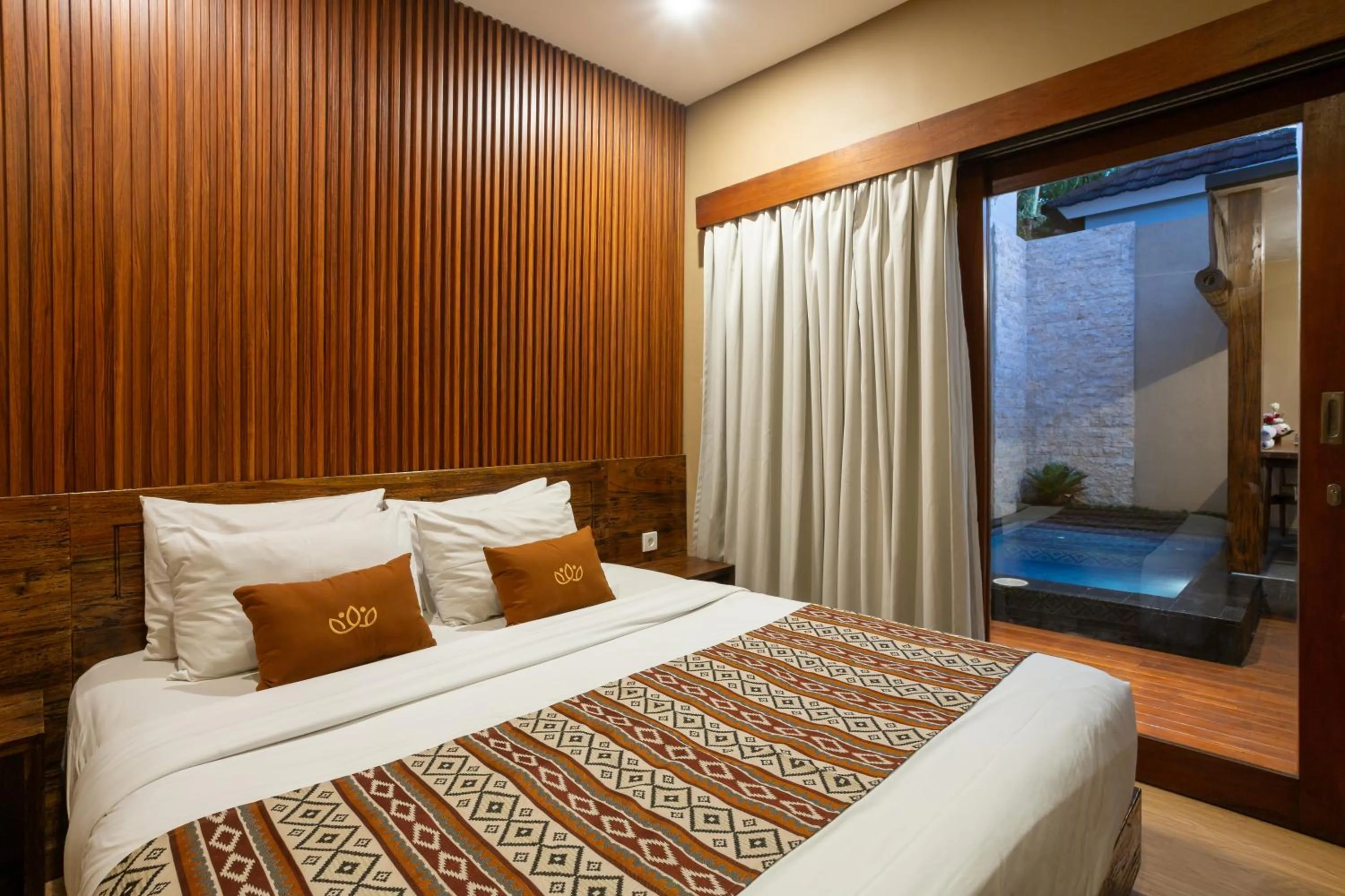 View (from property/room), Bed in Radea Villa