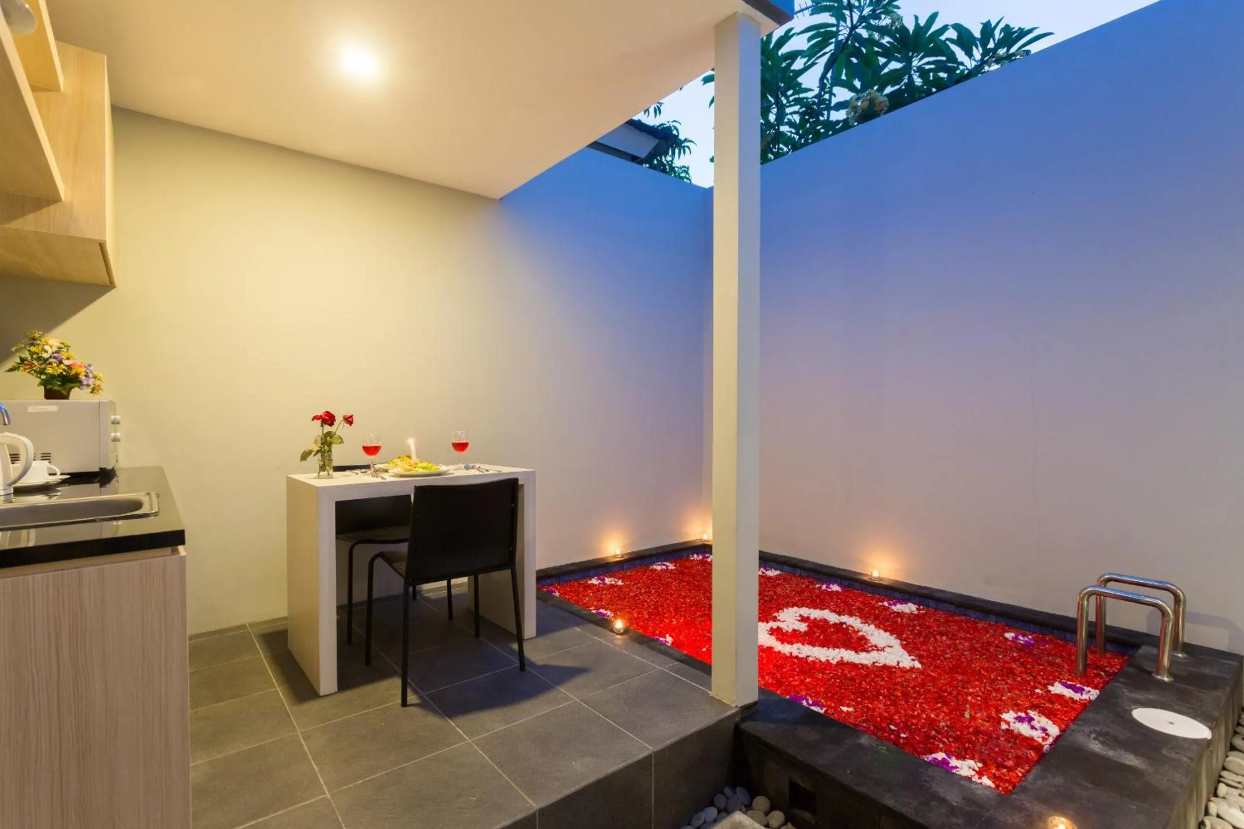 Balcony/Terrace in Radea Villa