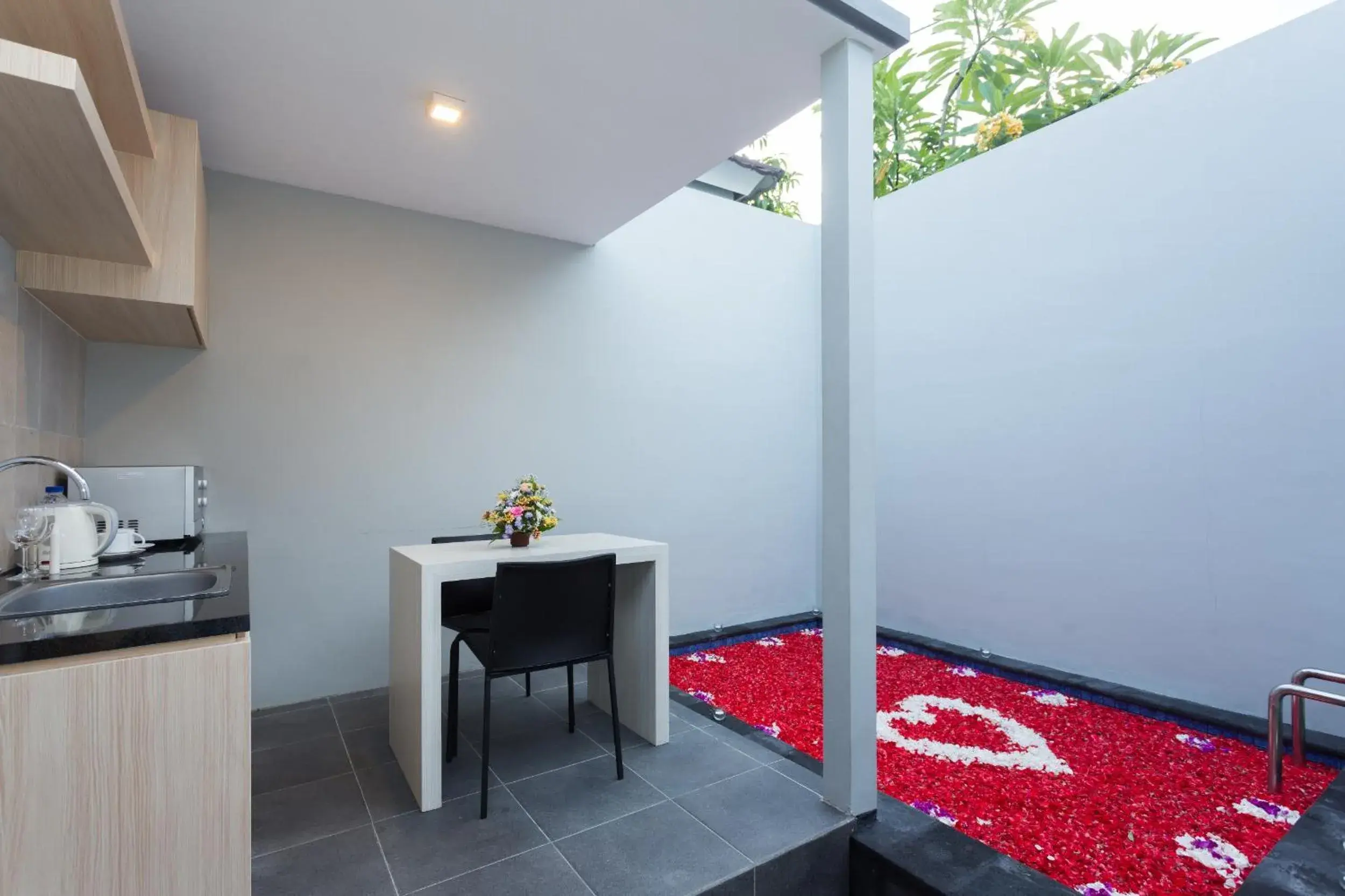 Pool view in Radea Villa Pool view in Radea Villa